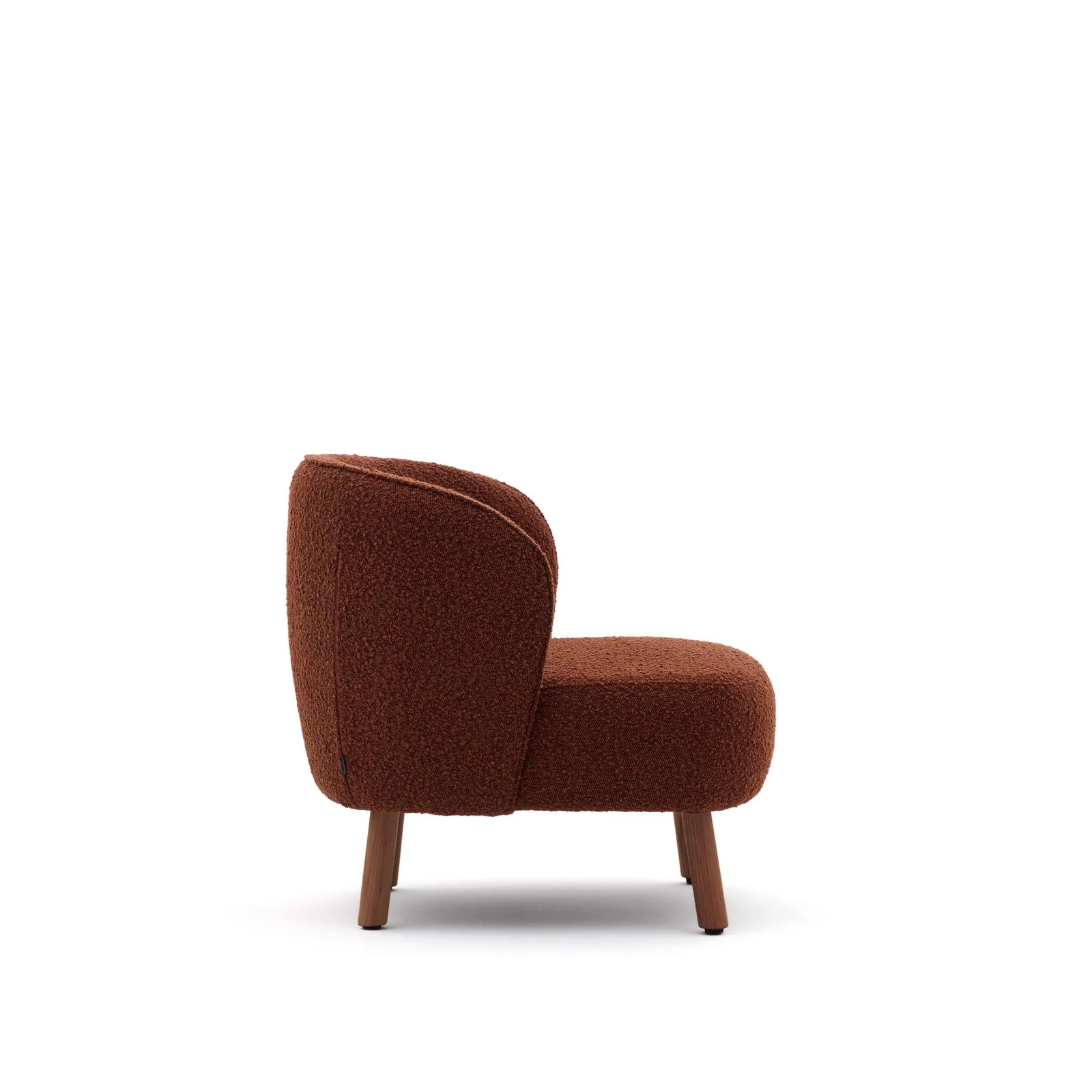 Sessel Ulit aus beiger Chenille oder Lammfellimitat mit Beinen aus massivem Eschenholz - Image 44