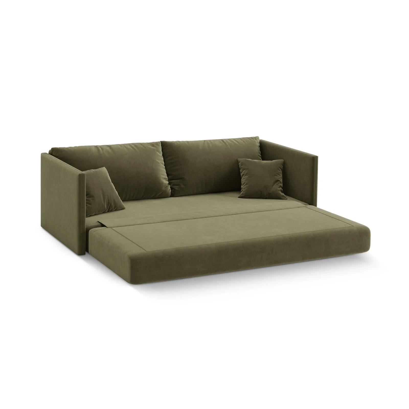 Shannon 3-Sitzer Sofa aus Samt oder Strukturstoff, 209x94x87 cm - Image 102