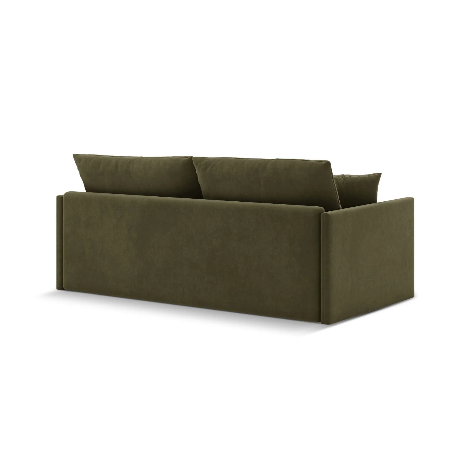 Shannon 3-Sitzer Sofa aus Samt oder Strukturstoff, 209x94x87 cm - Image 104
