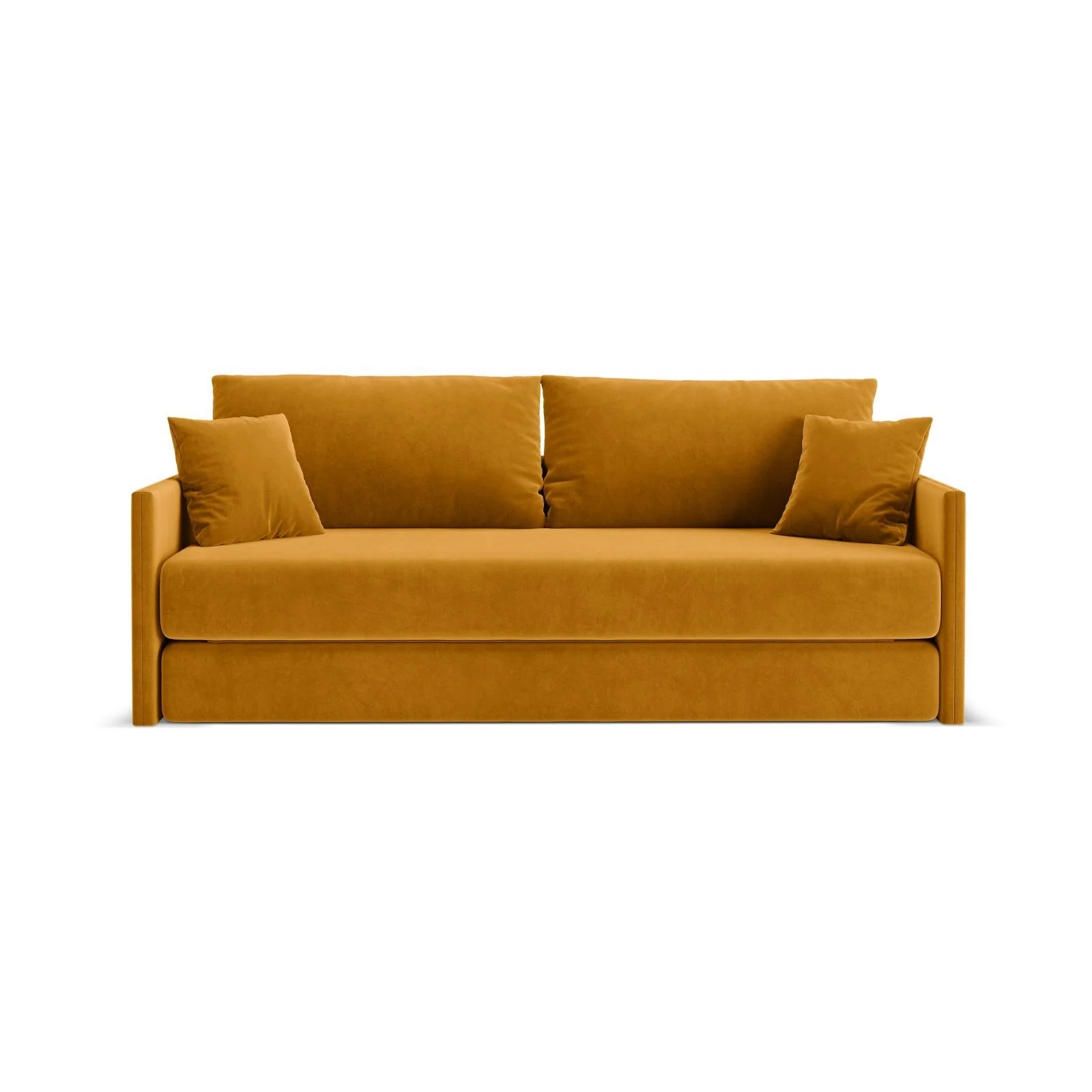 Shannon 3-Sitzer Sofa aus Samt oder Strukturstoff, 209x94x87 cm - Image 106