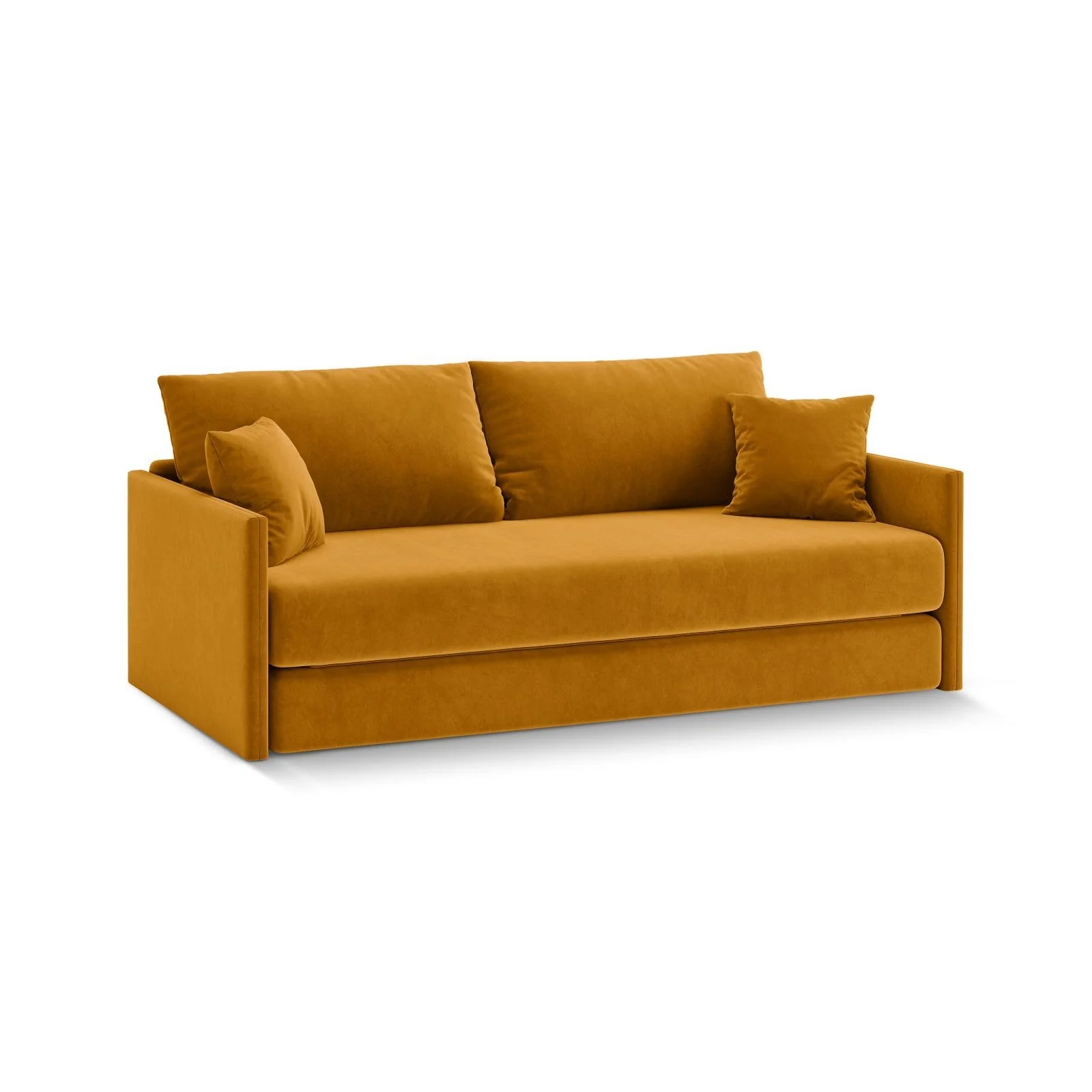 Shannon 3-Sitzer Sofa aus Samt oder Strukturstoff, 209x94x87 cm - Image 108