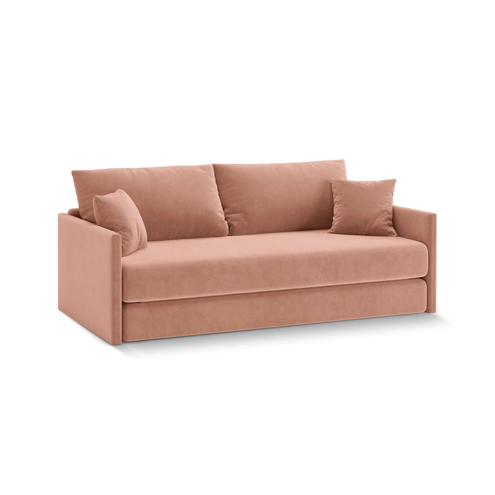 Shannon 3-Sitzer Sofa aus Samt oder Strukturstoff, 209x94x87 cm - Image 115