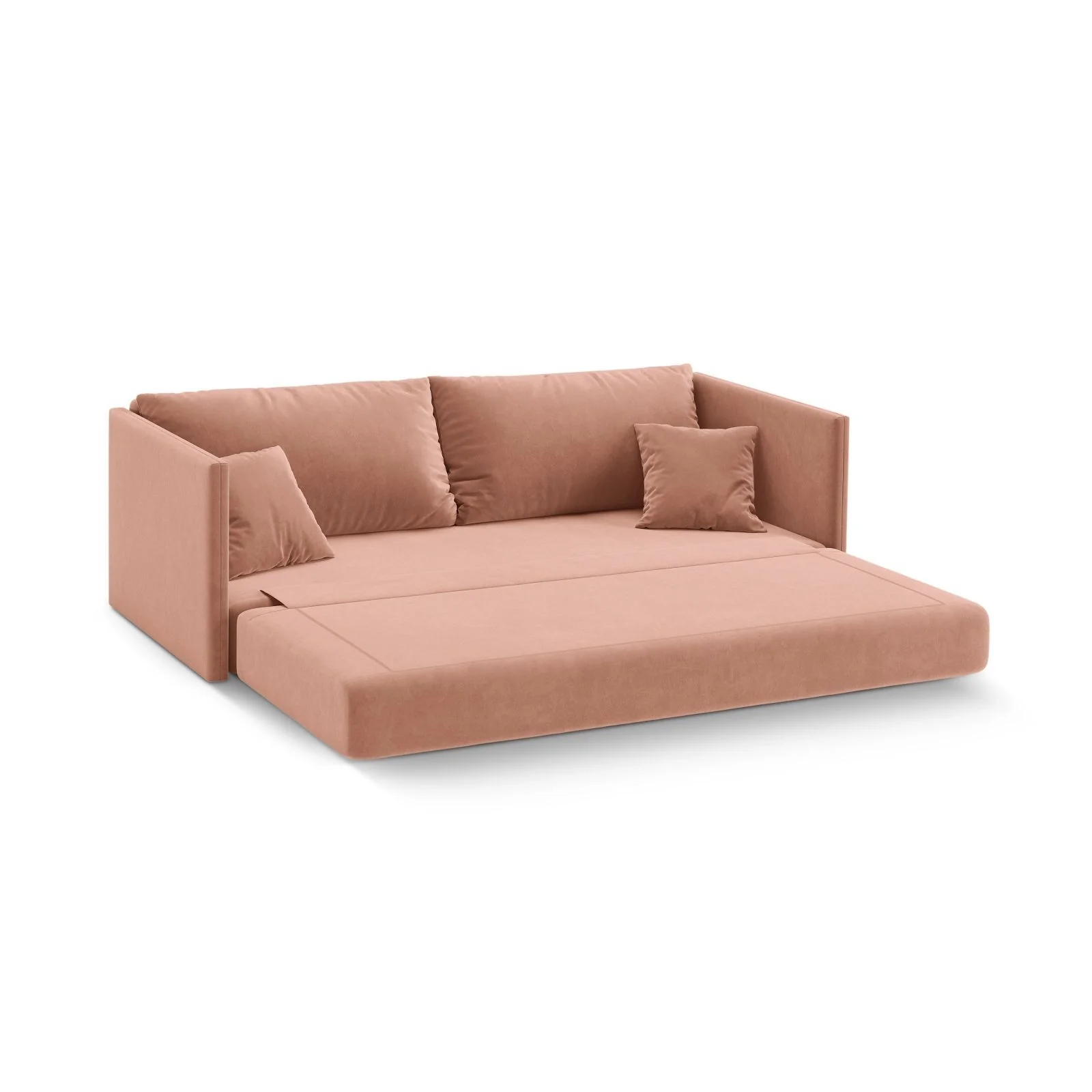 Shannon 3-Sitzer Sofa aus Samt oder Strukturstoff, 209x94x87 cm - Image 116