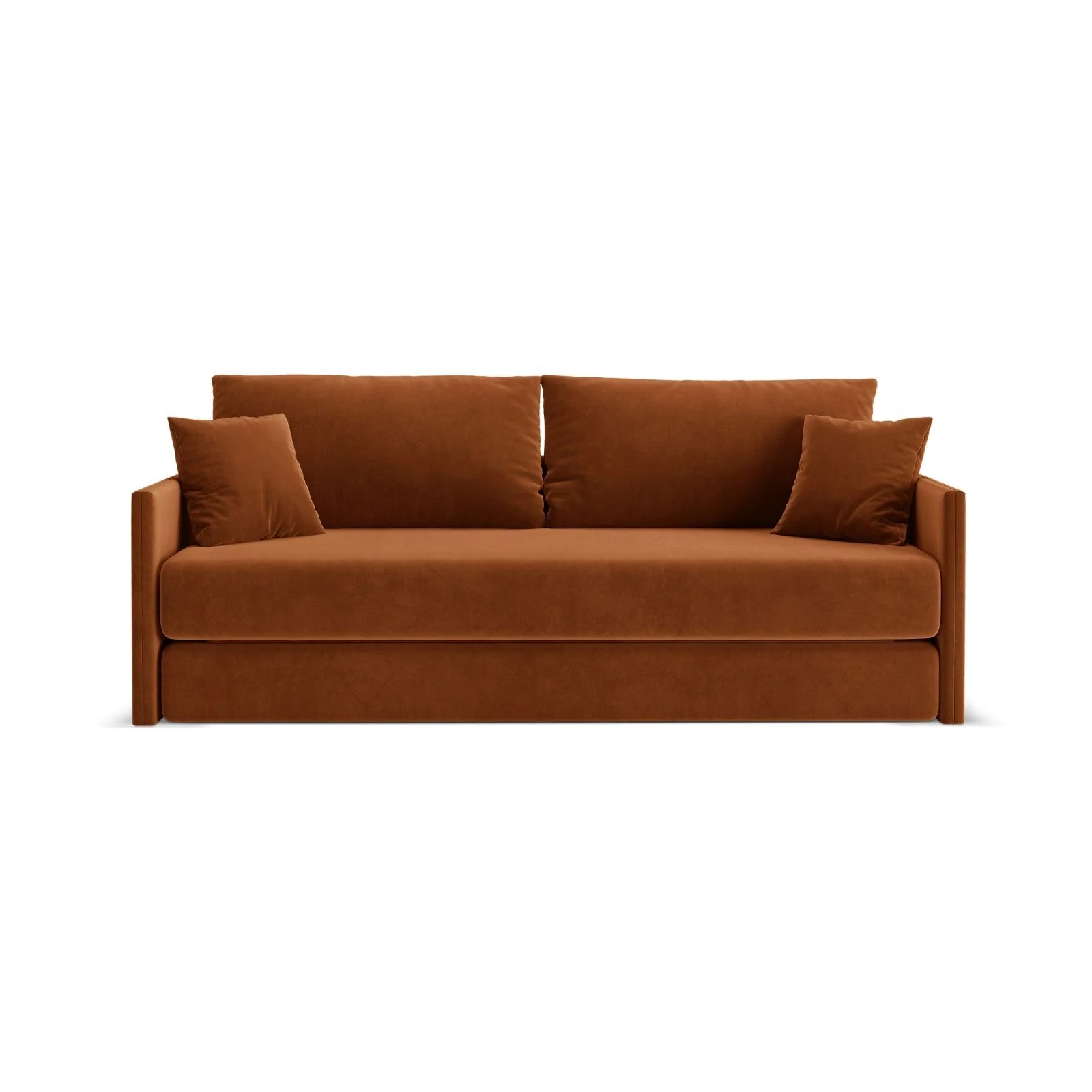 Shannon 3-Sitzer Sofa aus Samt oder Strukturstoff, 209x94x87 cm - Image 120