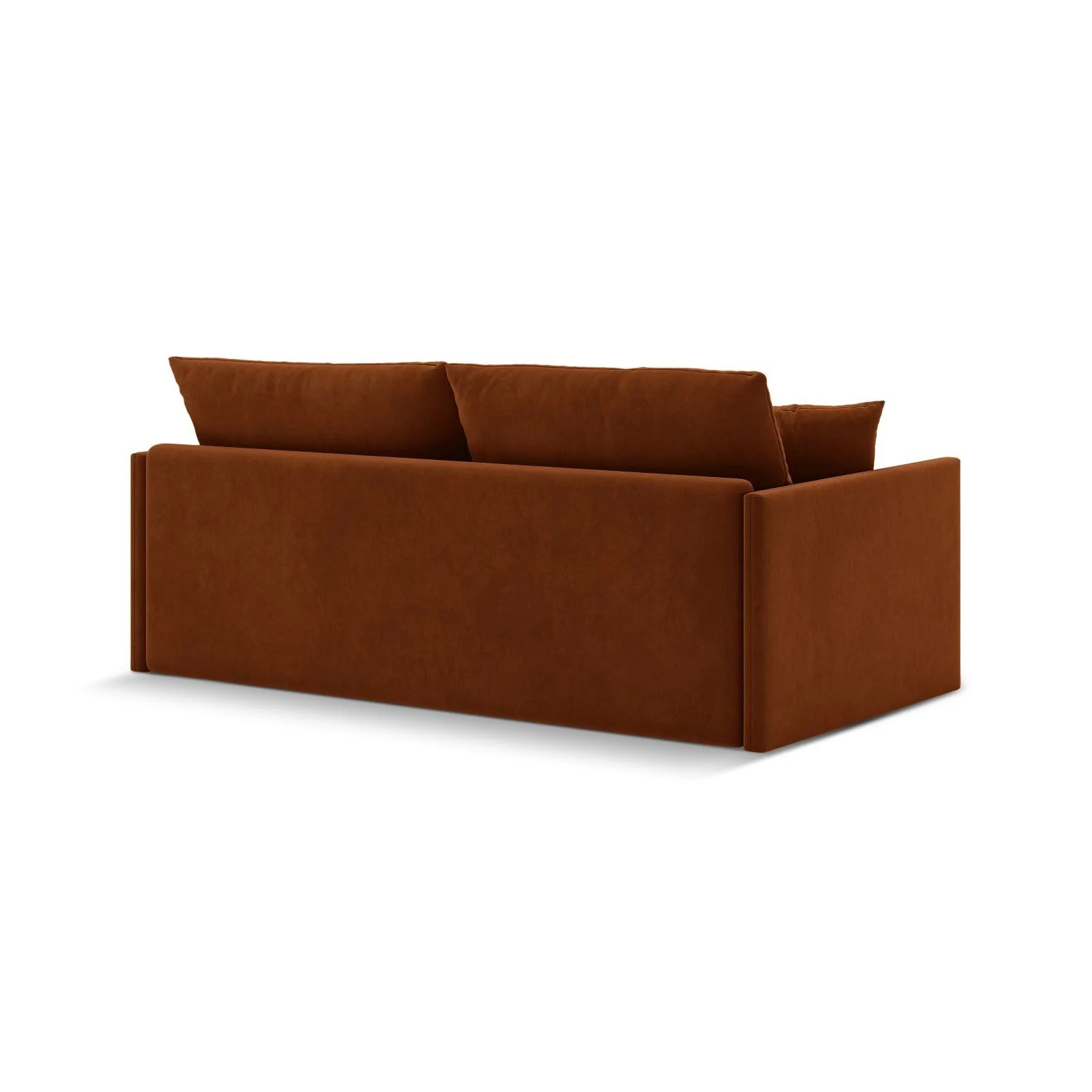 Shannon 3-Sitzer Sofa aus Samt oder Strukturstoff, 209x94x87 cm - Image 125