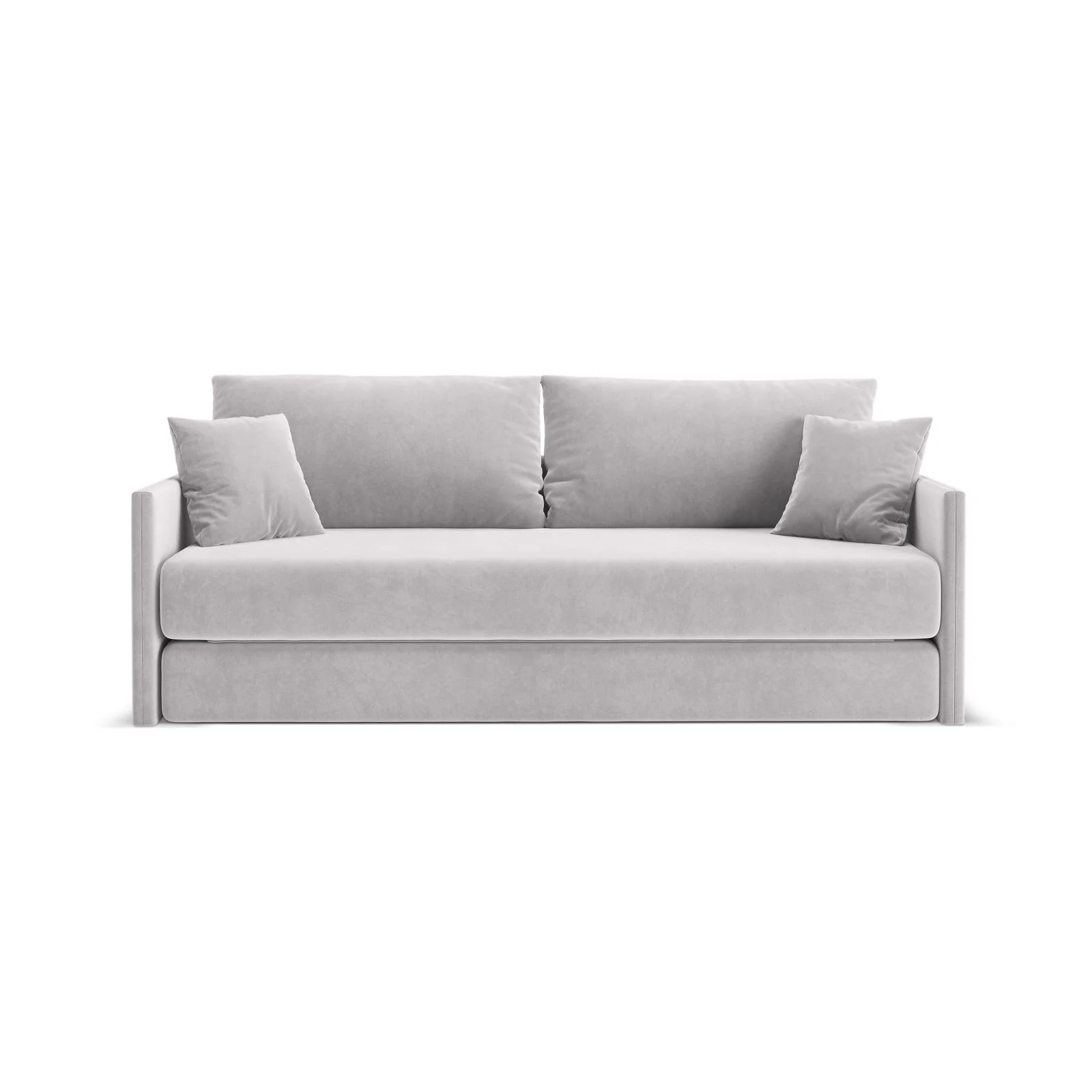 Shannon 3-Sitzer Sofa aus Samt oder Strukturstoff, 209x94x87 cm - Image 127