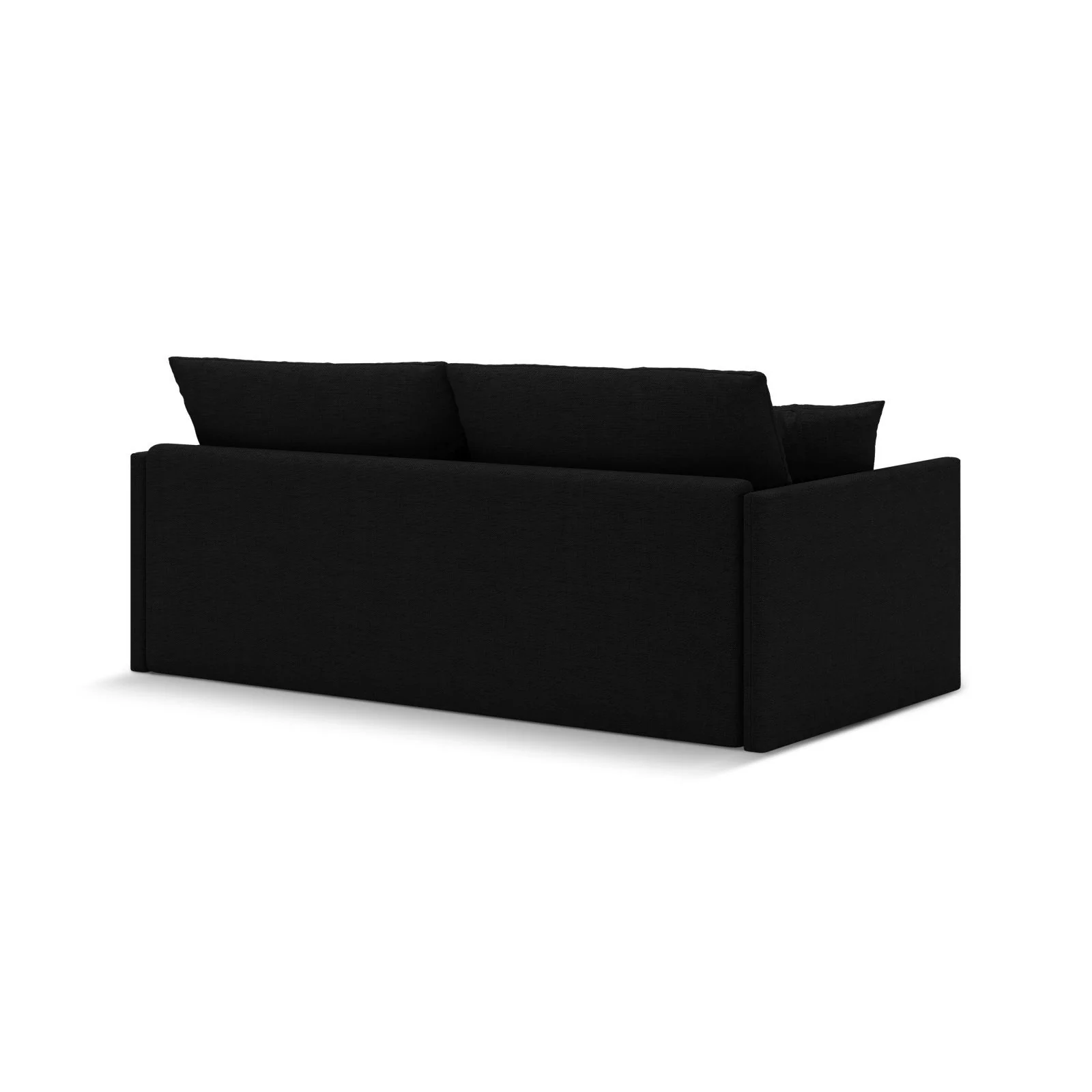 Shannon 3-Sitzer Sofa aus Samt oder Strukturstoff, 209x94x87 cm - Image 13