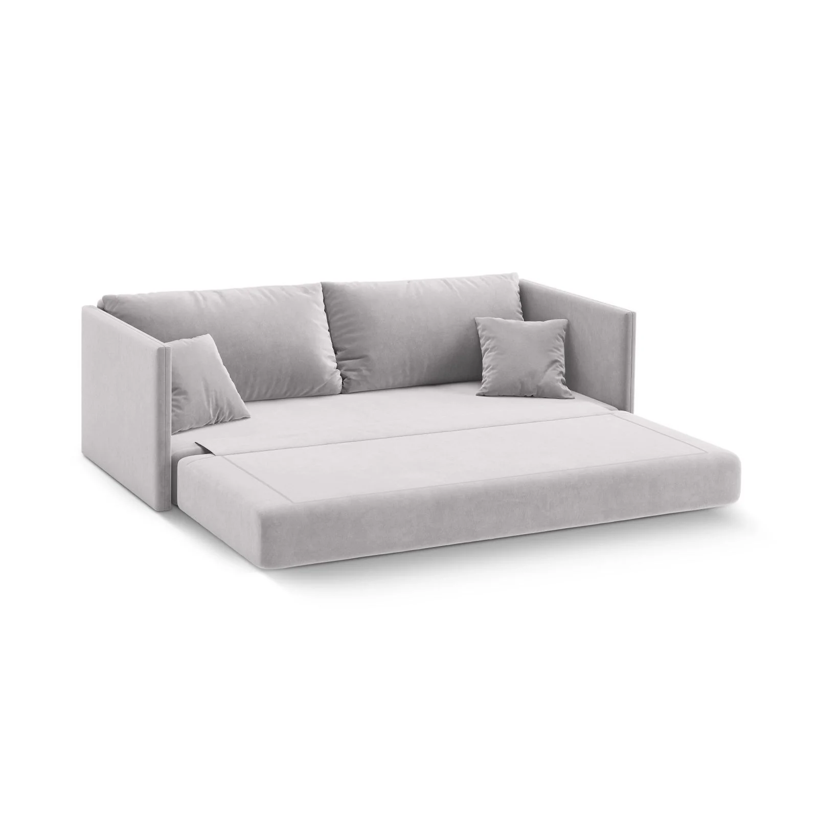 Shannon 3-Sitzer Sofa aus Samt oder Strukturstoff, 209x94x87 cm - Image 130