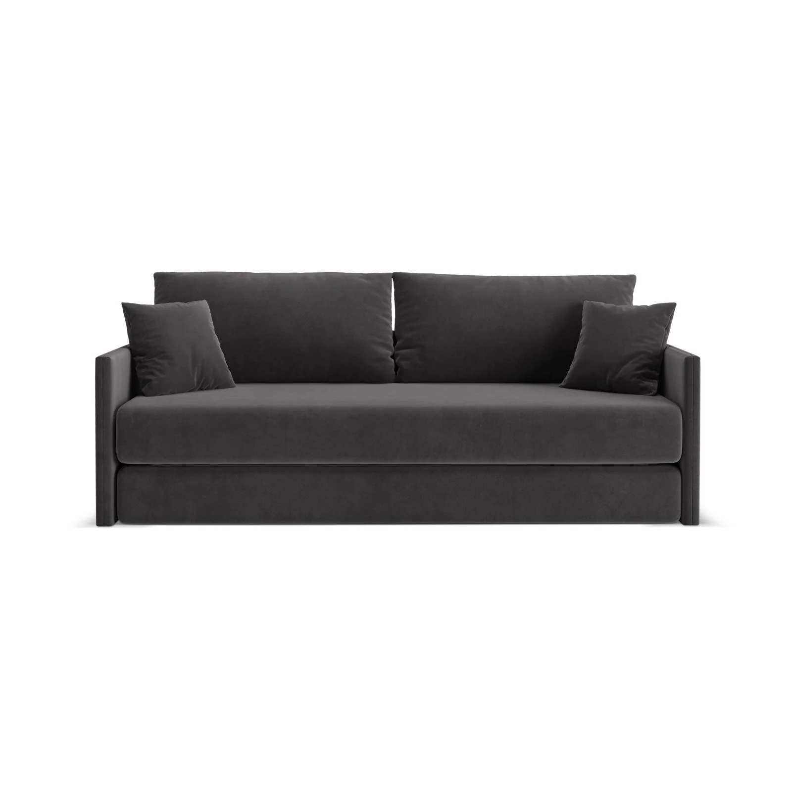 Shannon 3-Sitzer Sofa aus Samt oder Strukturstoff, 209x94x87 cm - Image 134