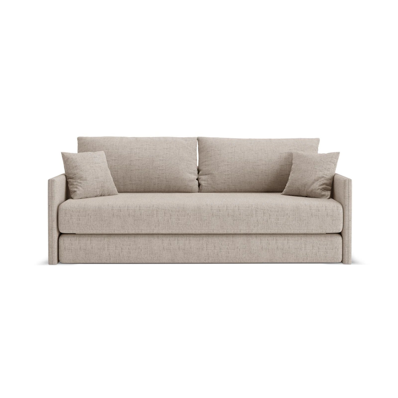 Shannon 3-Sitzer Sofa aus Samt oder Strukturstoff, 209x94x87 cm - Image 15