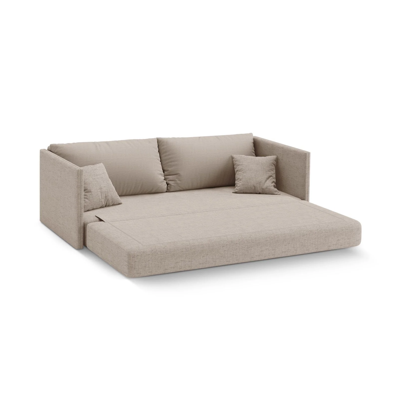 Shannon 3-Sitzer Sofa aus Samt oder Strukturstoff, 209x94x87 cm - Image 18