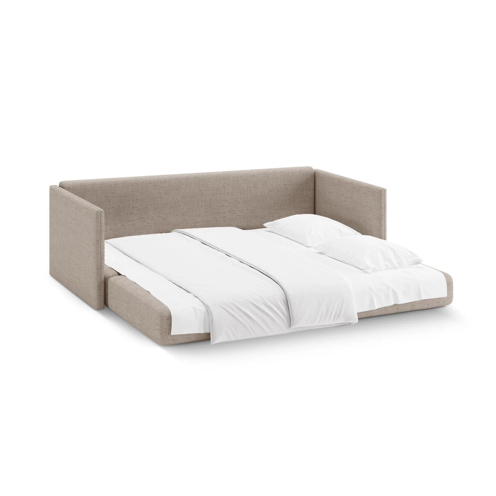 Shannon 3-Sitzer Sofa aus Samt oder Strukturstoff, 209x94x87 cm - Image 19