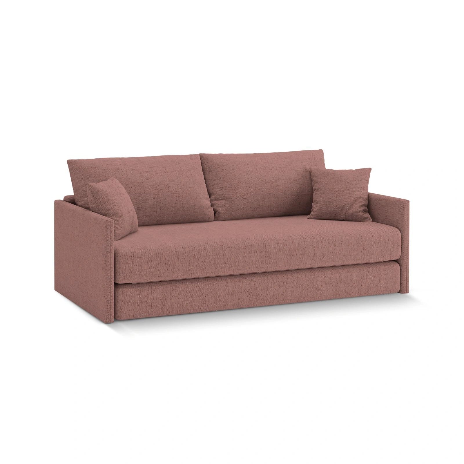 Shannon 3-Sitzer Sofa aus Samt oder Strukturstoff, 209x94x87 cm - Image 24