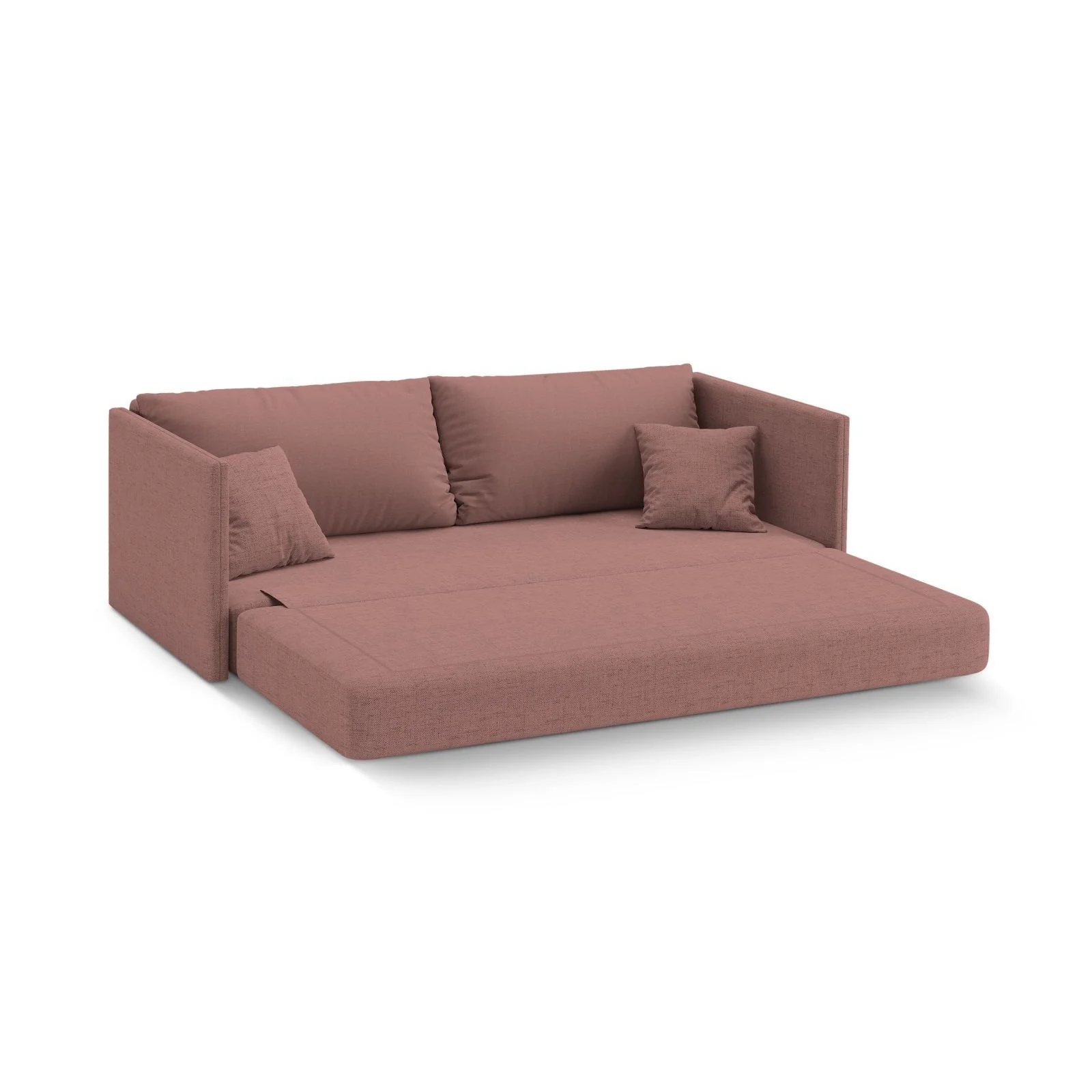 Shannon 3-Sitzer Sofa aus Samt oder Strukturstoff, 209x94x87 cm - Image 25