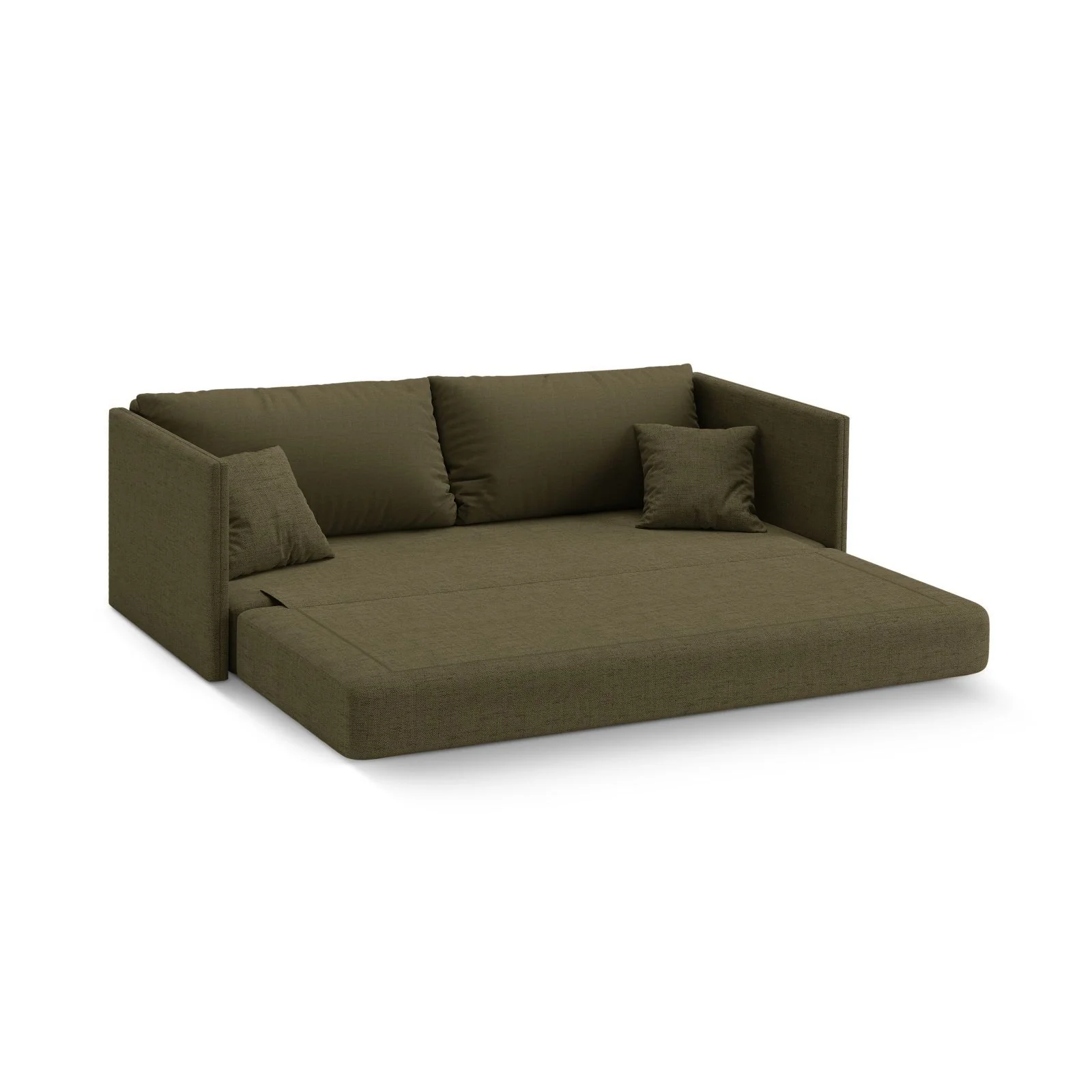 Shannon 3-Sitzer Sofa aus Samt oder Strukturstoff, 209x94x87 cm - Image 32