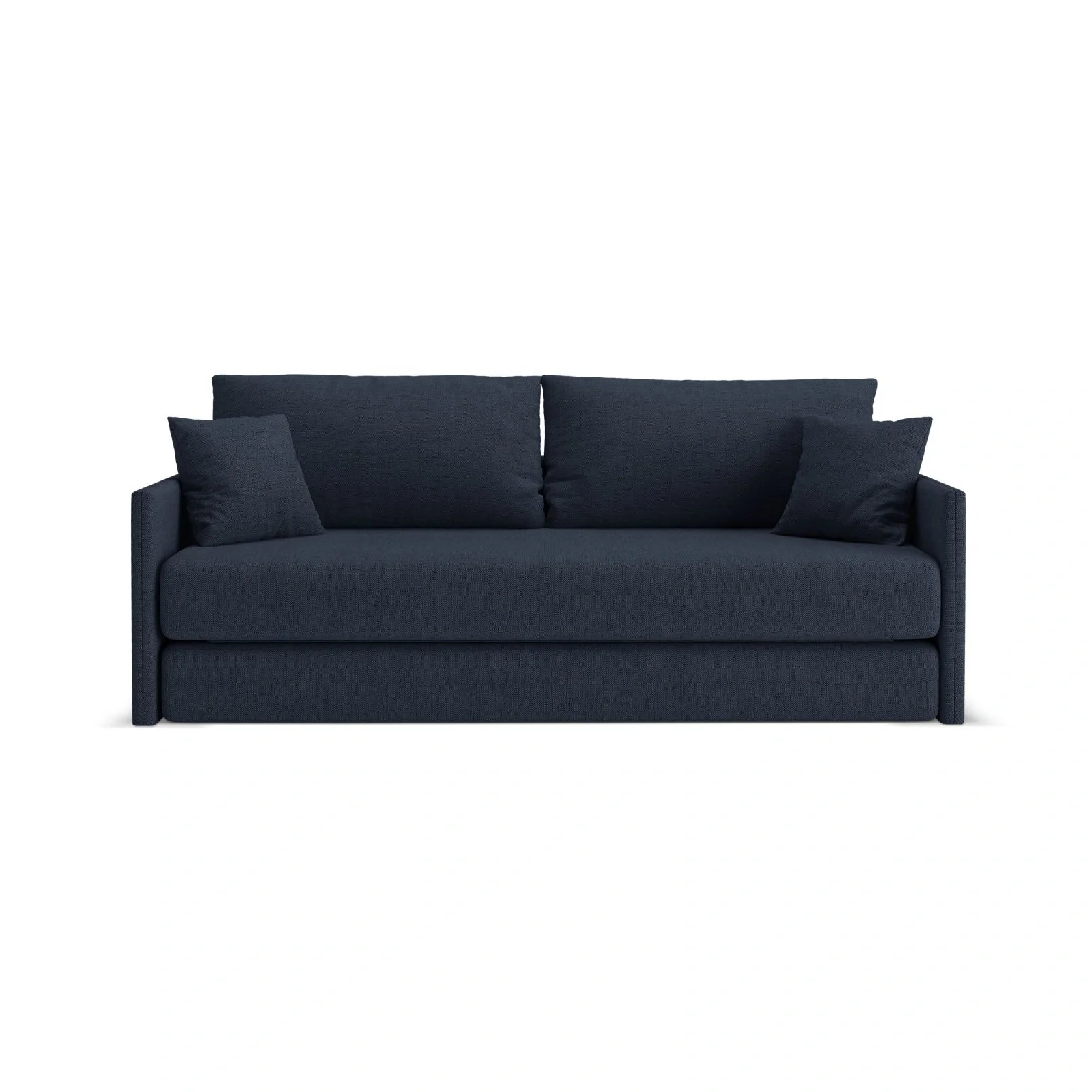 Shannon 3-Sitzer Sofa aus Samt oder Strukturstoff, 209x94x87 cm - Image 36
