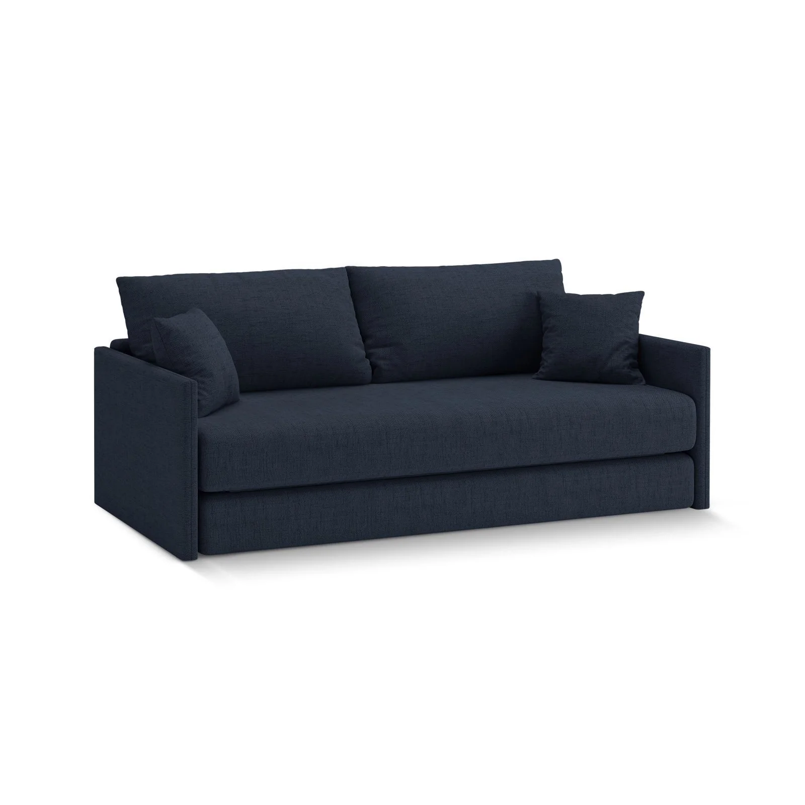 Shannon 3-Sitzer Sofa aus Samt oder Strukturstoff, 209x94x87 cm - Image 38