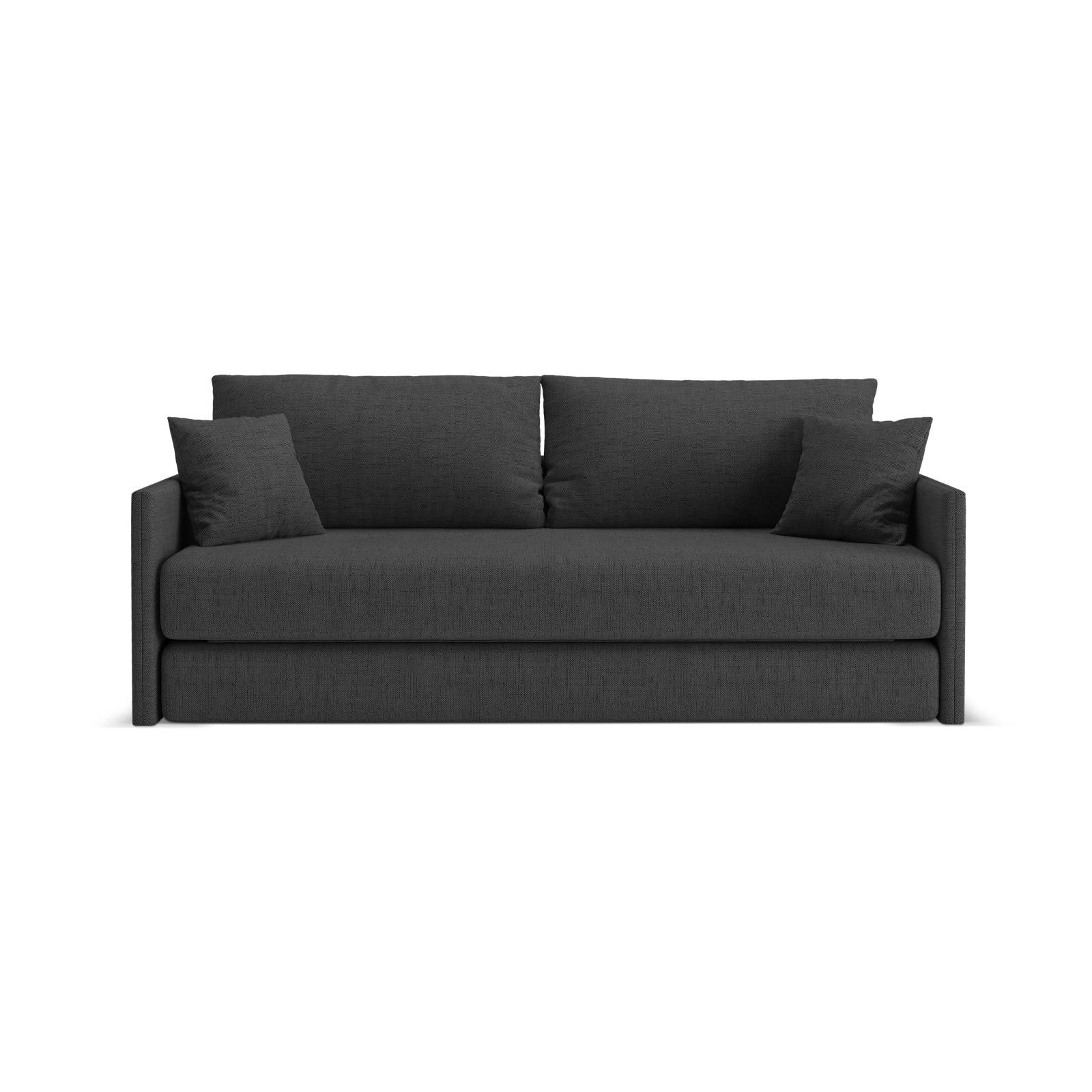 Shannon 3-Sitzer Sofa aus Samt oder Strukturstoff, 209x94x87 cm - Image 50