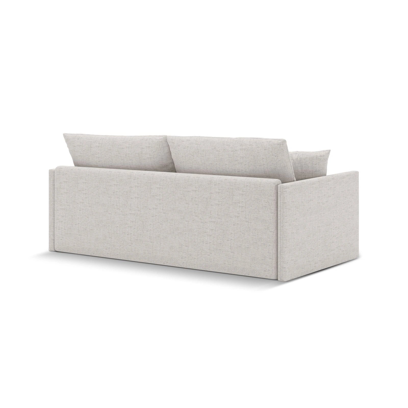Shannon 3-Sitzer Sofa aus Samt oder Strukturstoff, 209x94x87 cm - Image 6