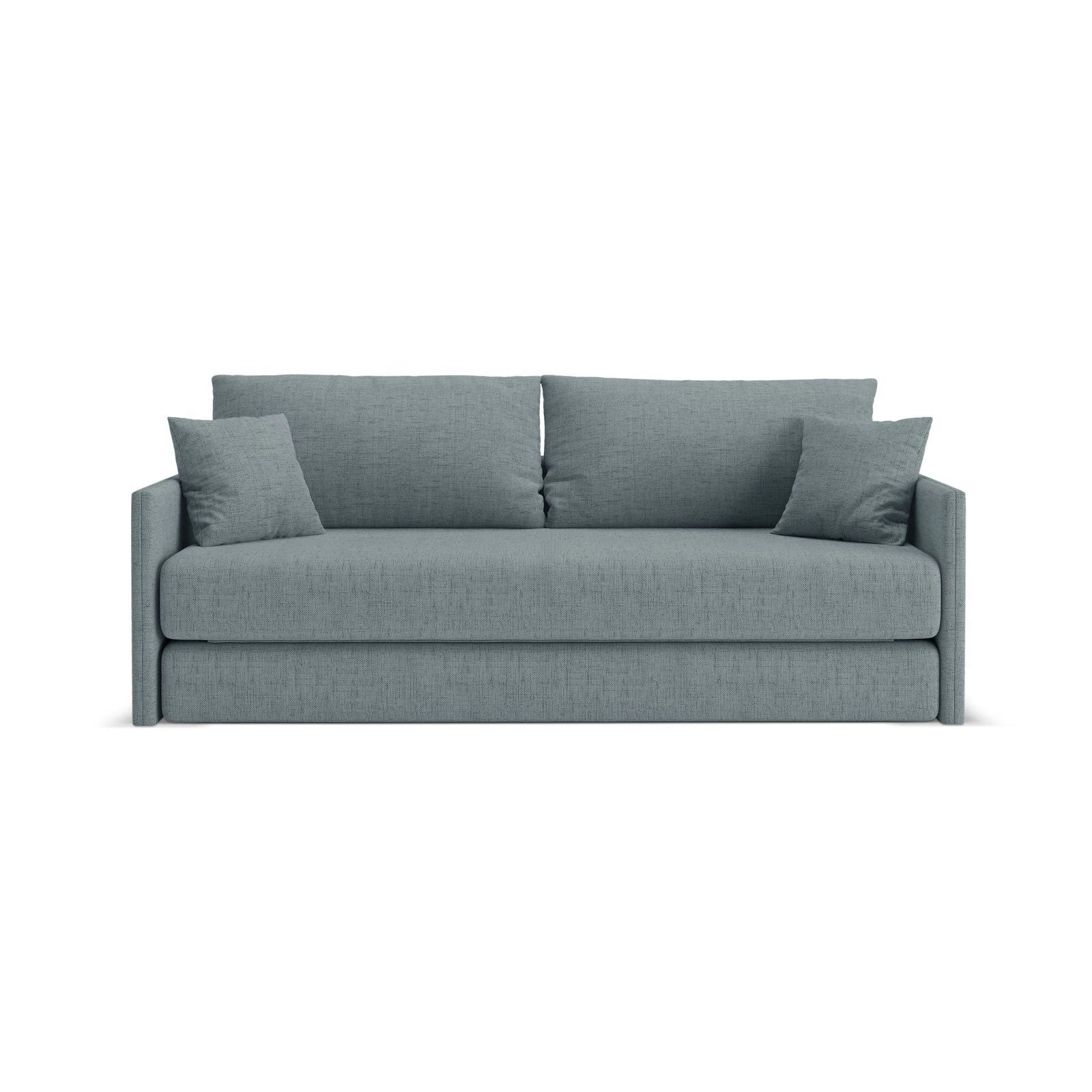 Shannon 3-Sitzer Sofa aus Samt oder Strukturstoff, 209x94x87 cm - Image 64