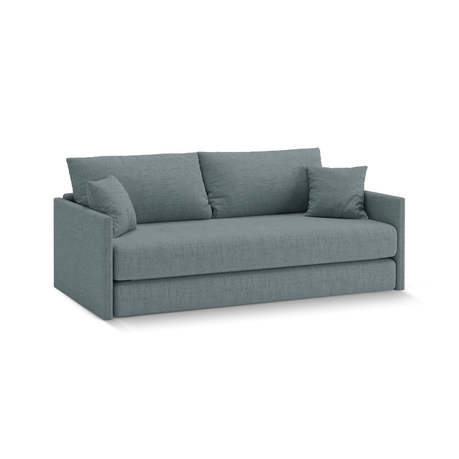 Shannon 3-Sitzer Sofa aus Samt oder Strukturstoff, 209x94x87 cm - Image 66