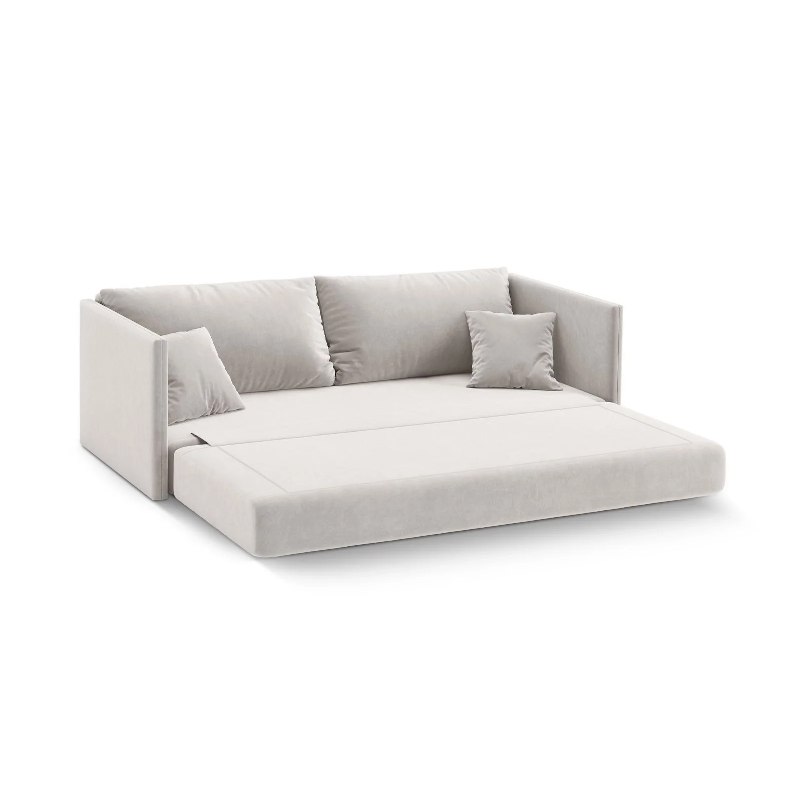 Shannon 3-Sitzer Sofa aus Samt oder Strukturstoff, 209x94x87 cm - Image 74
