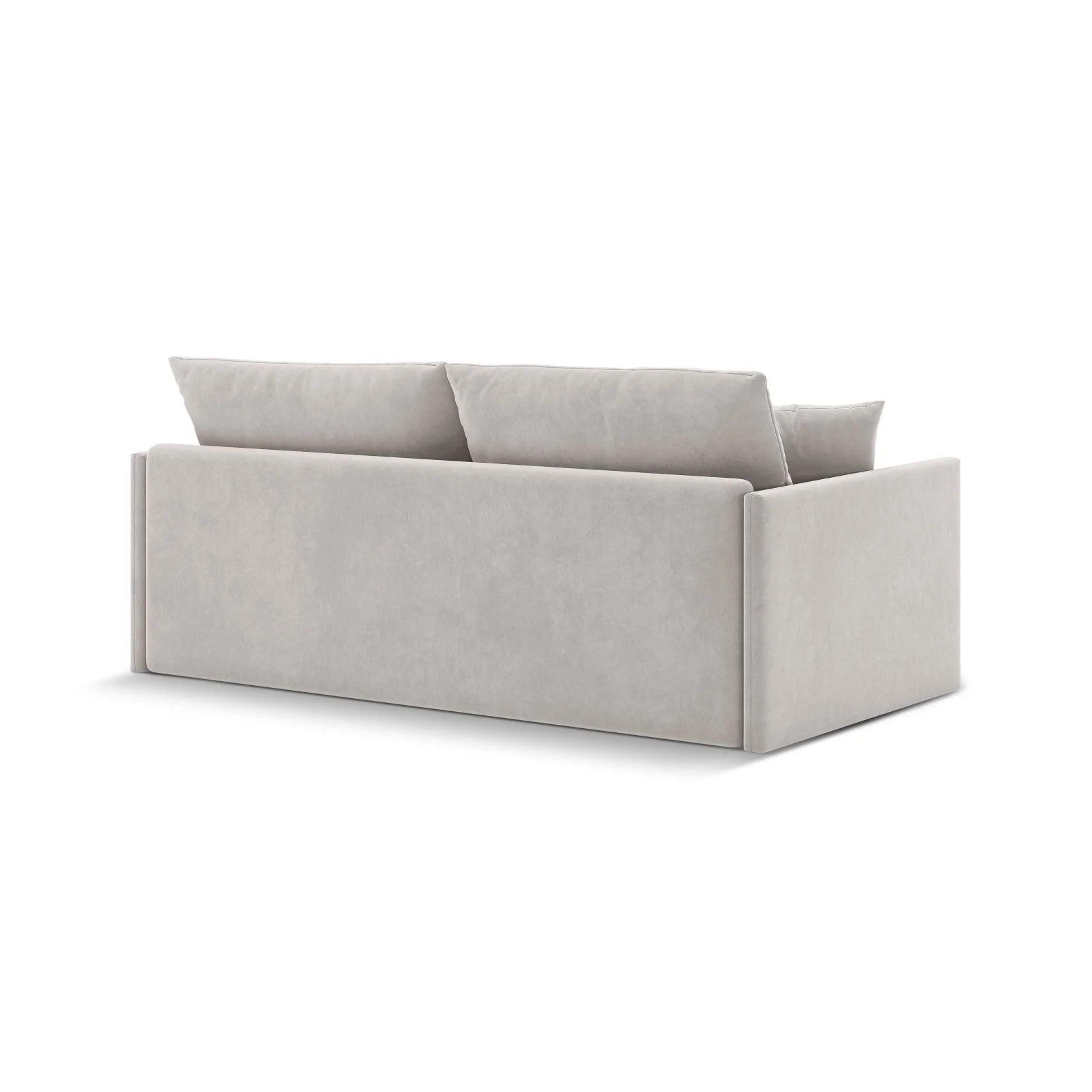 Shannon 3-Sitzer Sofa aus Samt oder Strukturstoff, 209x94x87 cm - Image 76