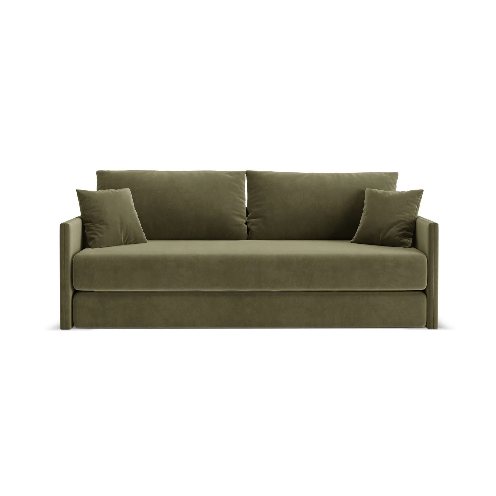Shannon 3-Sitzer Sofa aus Samt oder Strukturstoff, 209x94x87 cm - Image 99