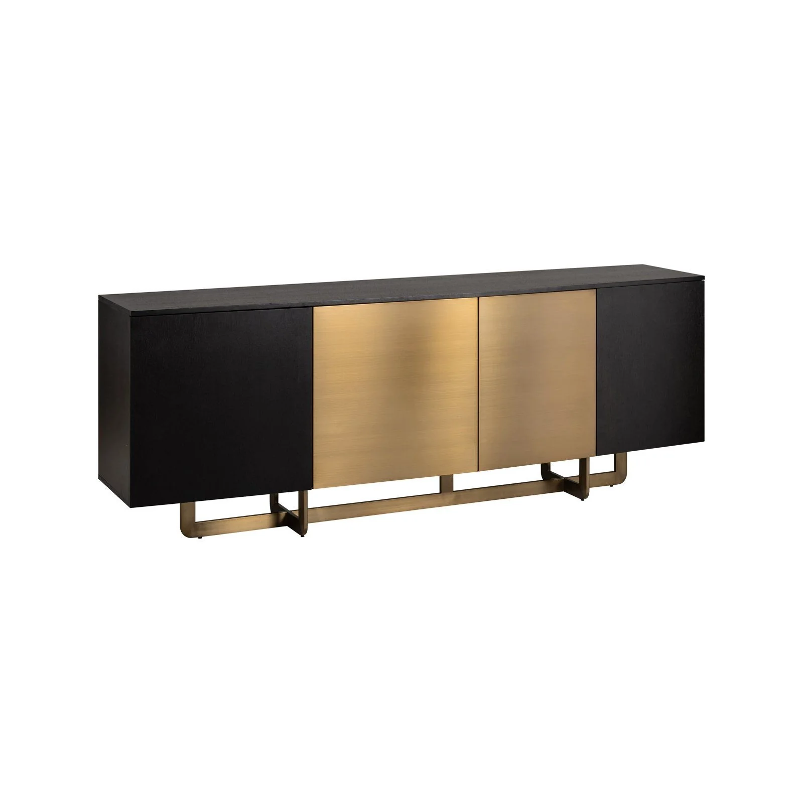 Sideboard Alexander Jones Dax aus Eichenfurnier in charcoal, 220x45,5x80 cm - Image 5