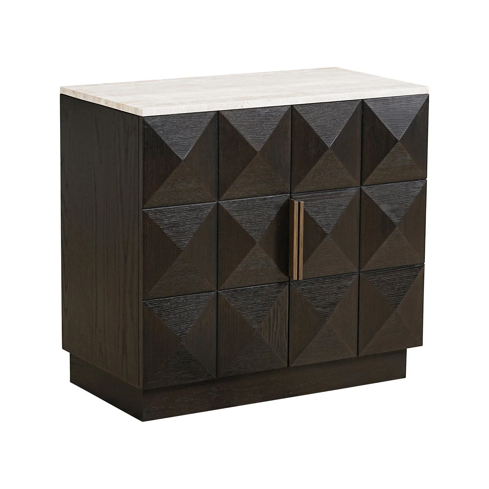 Sideboard Claremont in braun, 85x44 cm - Image 3