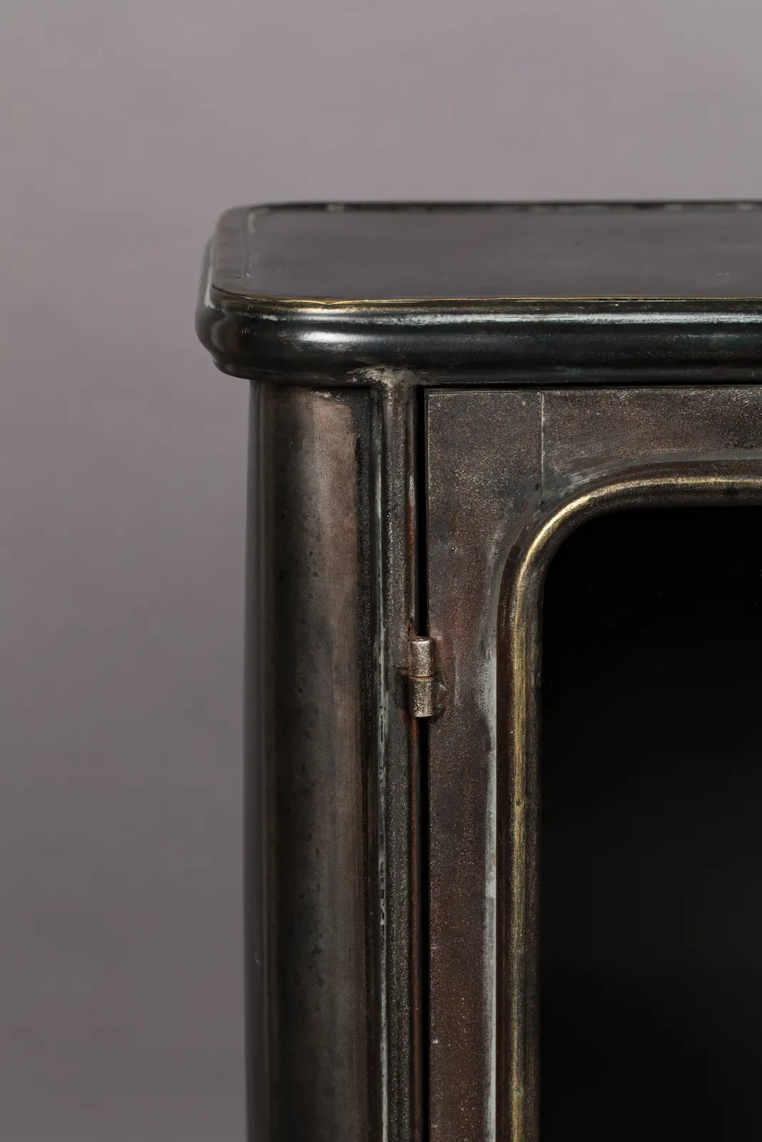 Sideboard Denza aus Eisen in Schwarz, 100×37×80 cm - Image 6