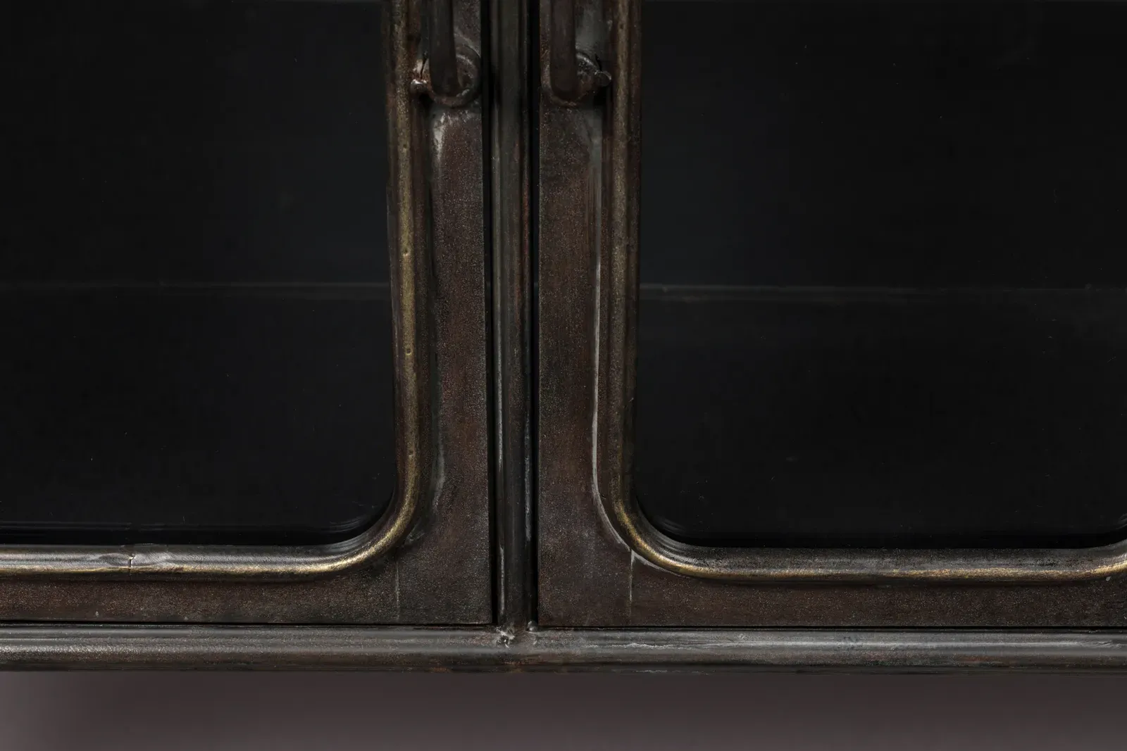 Sideboard Denza aus Eisen in Schwarz, 100×37×80 cm - Image 8