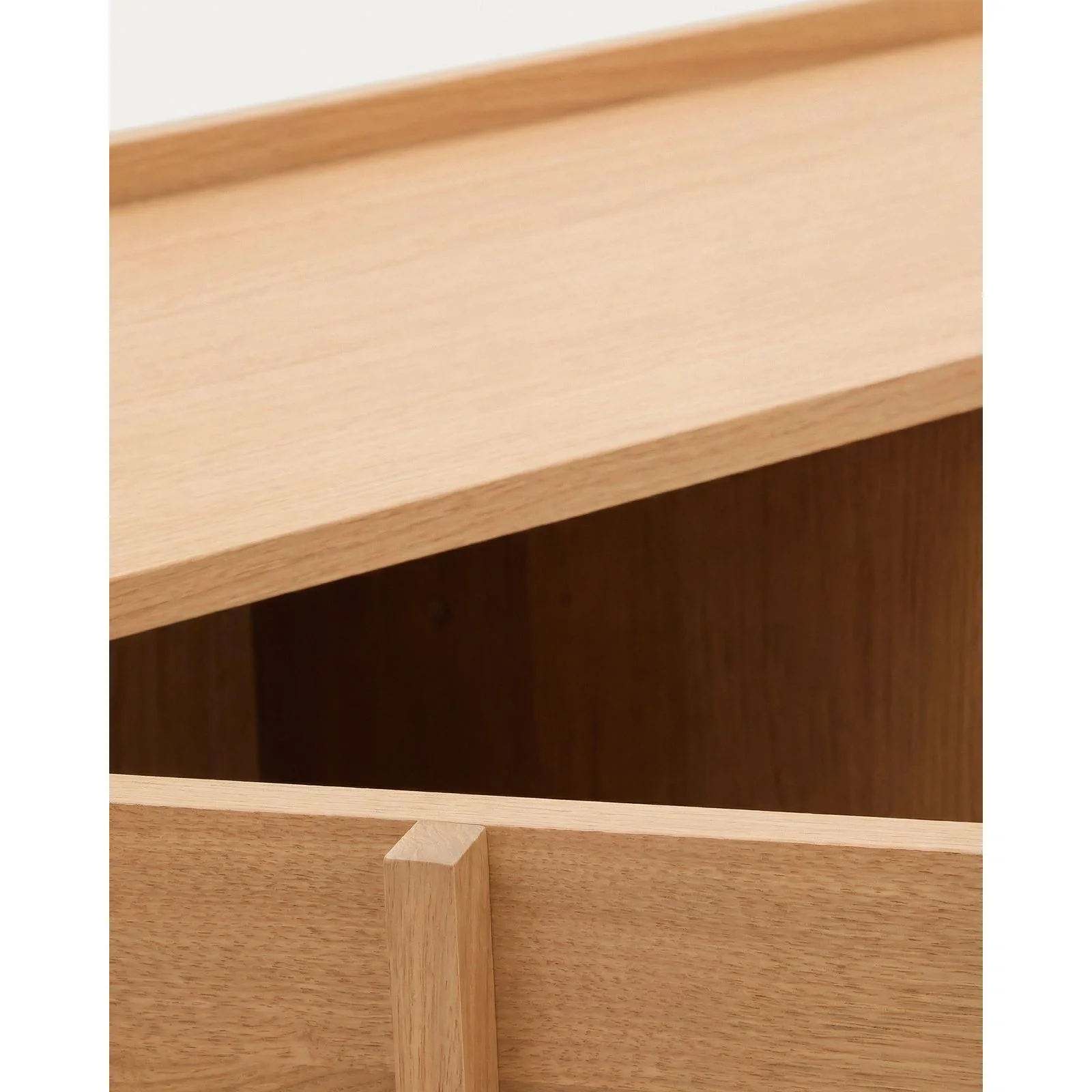 Sideboard Onix aus Eichenfurnier mit Naturton-Finish 200 x 80 cm FSC Mix Credit - Image 7