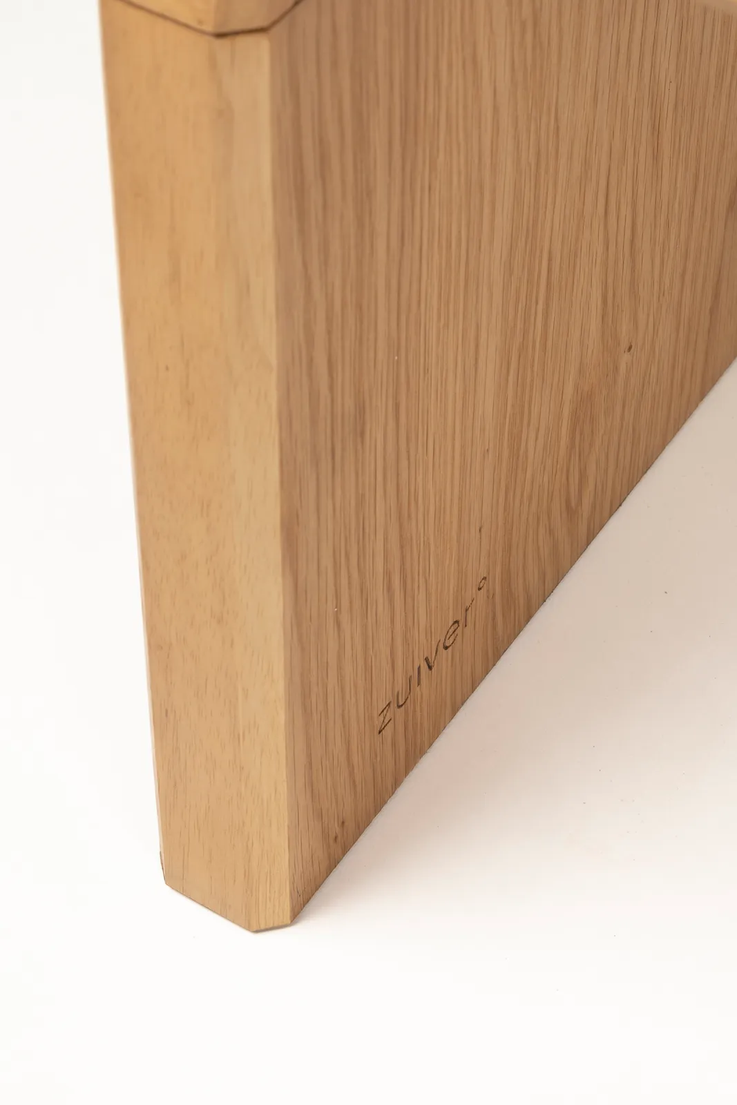 Sitzbank Brave aus Eichenfurnier und Gummibaumholz in Braun, 140×38×45 cm - Image 8