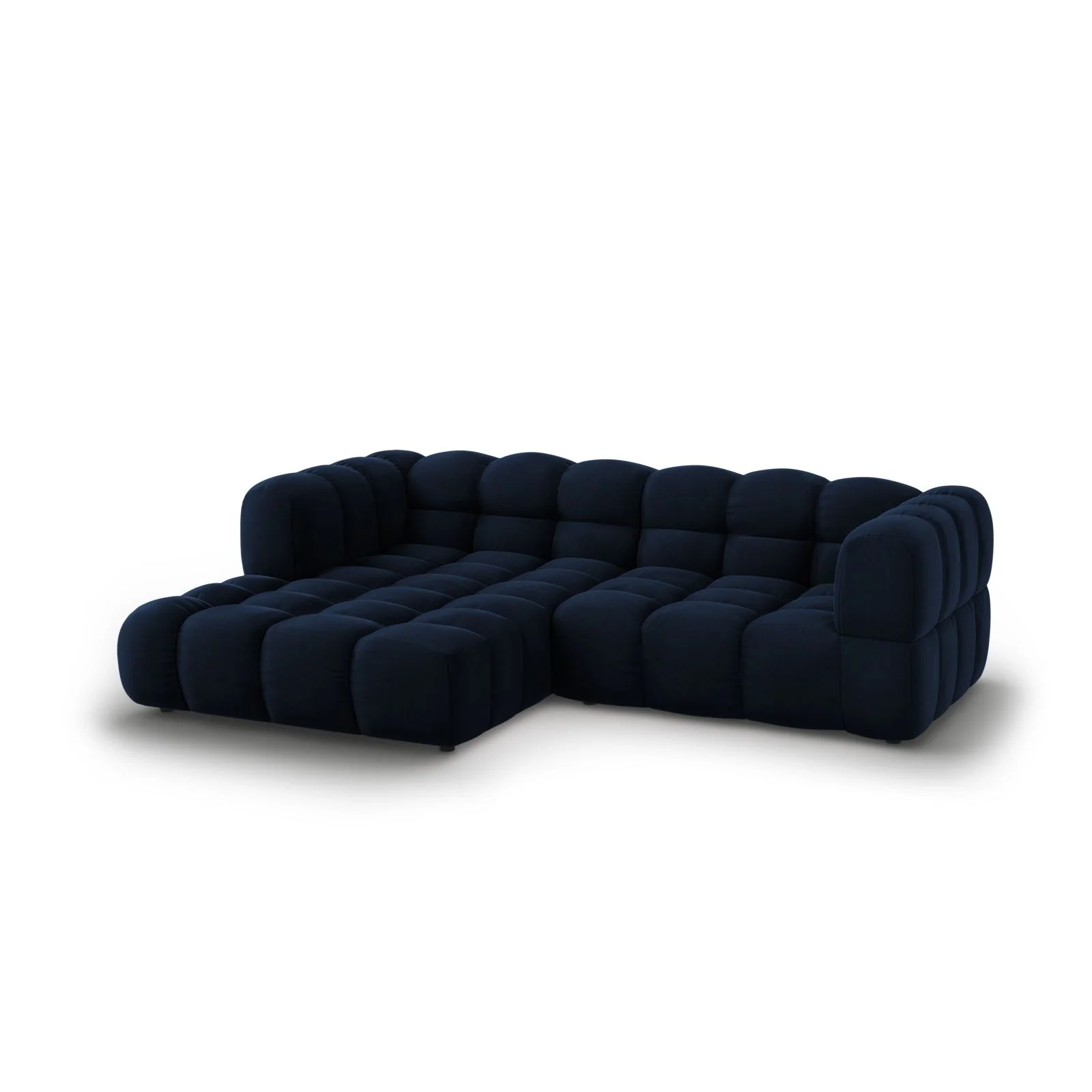 Sky 3-Sitzer Ecksofa, Linke Seite, aus Samt, 244x162x70 cm - Image 39