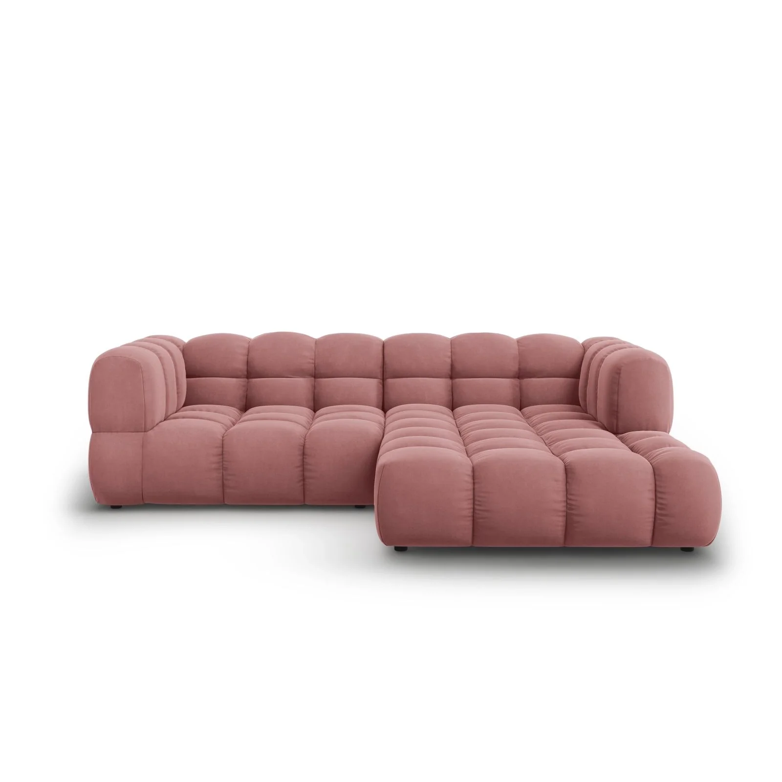 Sky 3-Sitzer Ecksofa, Rechte Seite, aus Samt, 244x162x70 cm - Image 19