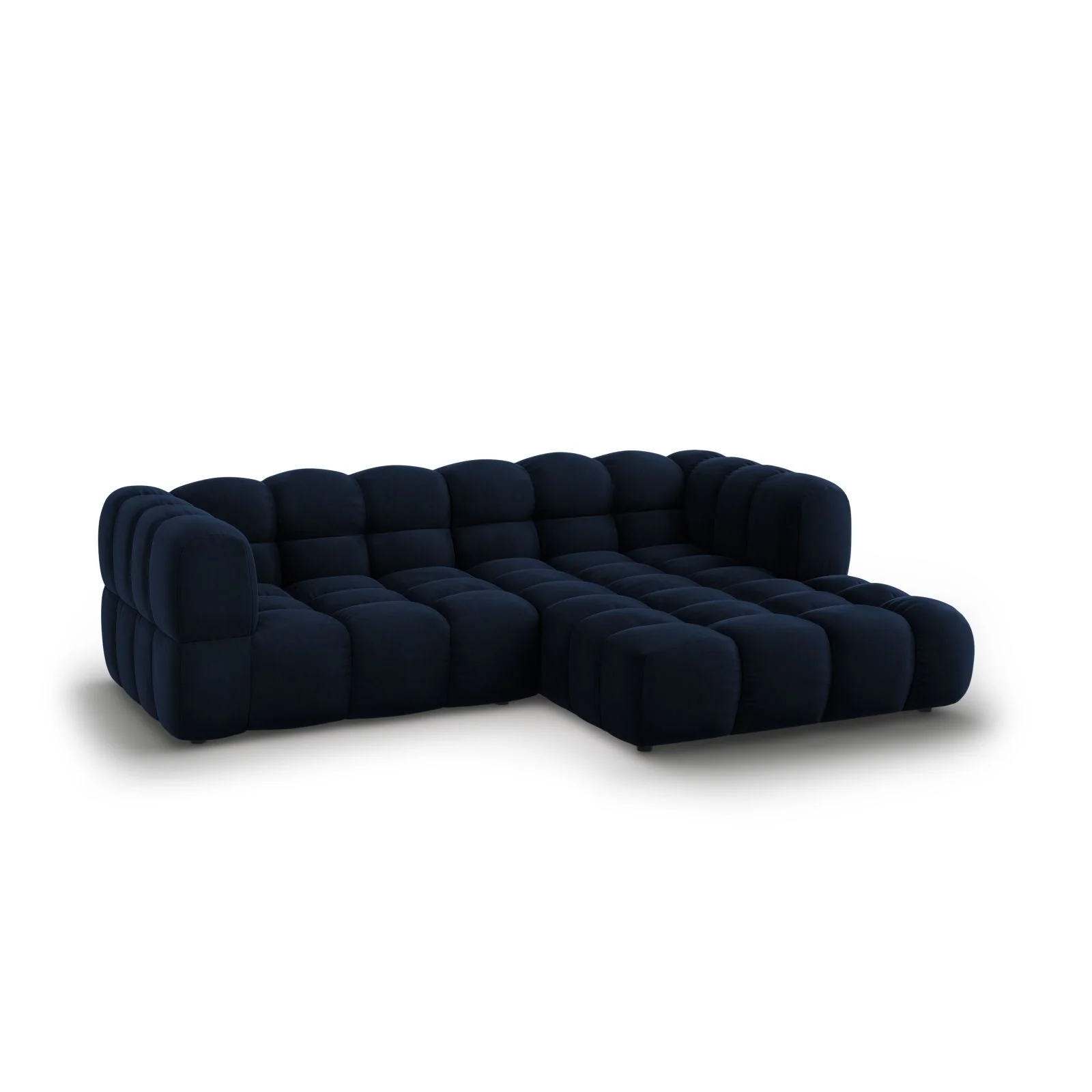Sky 3-Sitzer Ecksofa, Rechte Seite, aus Samt, 244x162x70 cm - Image 39