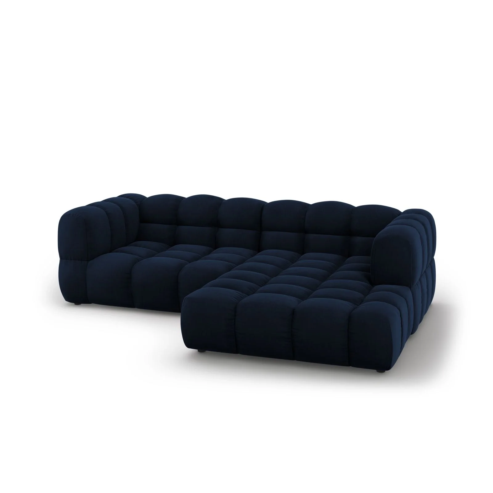 Sky 3-Sitzer Ecksofa, Rechte Seite, aus Samt, 244x162x70 cm - Image 40