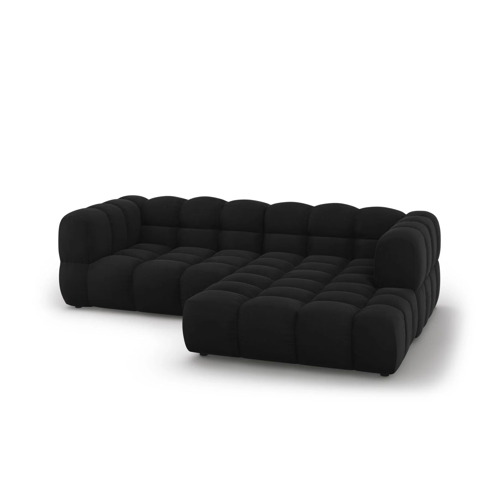 Sky 3-Sitzer Ecksofa, Rechte Seite, aus Samt, 244x162x70 cm - Image 46