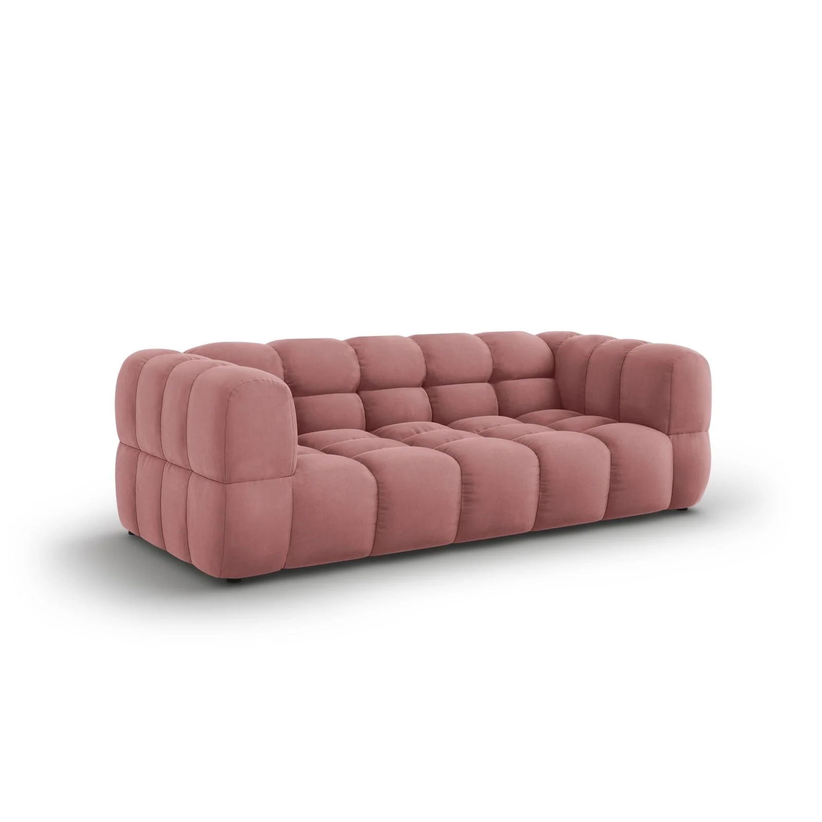 Sky 3-Sitzer Sofa aus Samt, 214x102x70 cm - Image 18