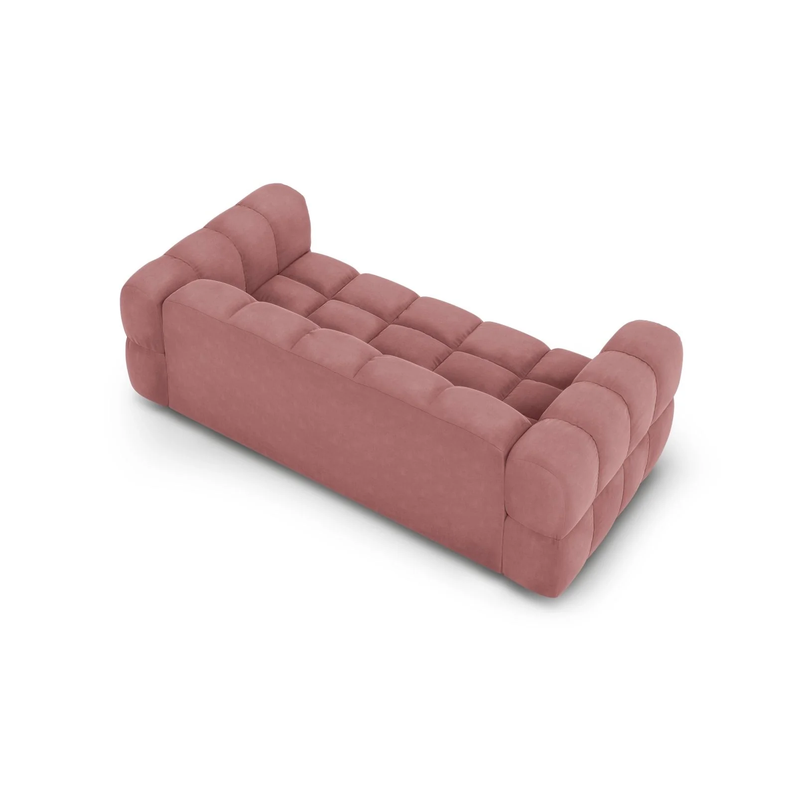 Sky 3-Sitzer Sofa aus Samt, 214x102x70 cm - Image 19
