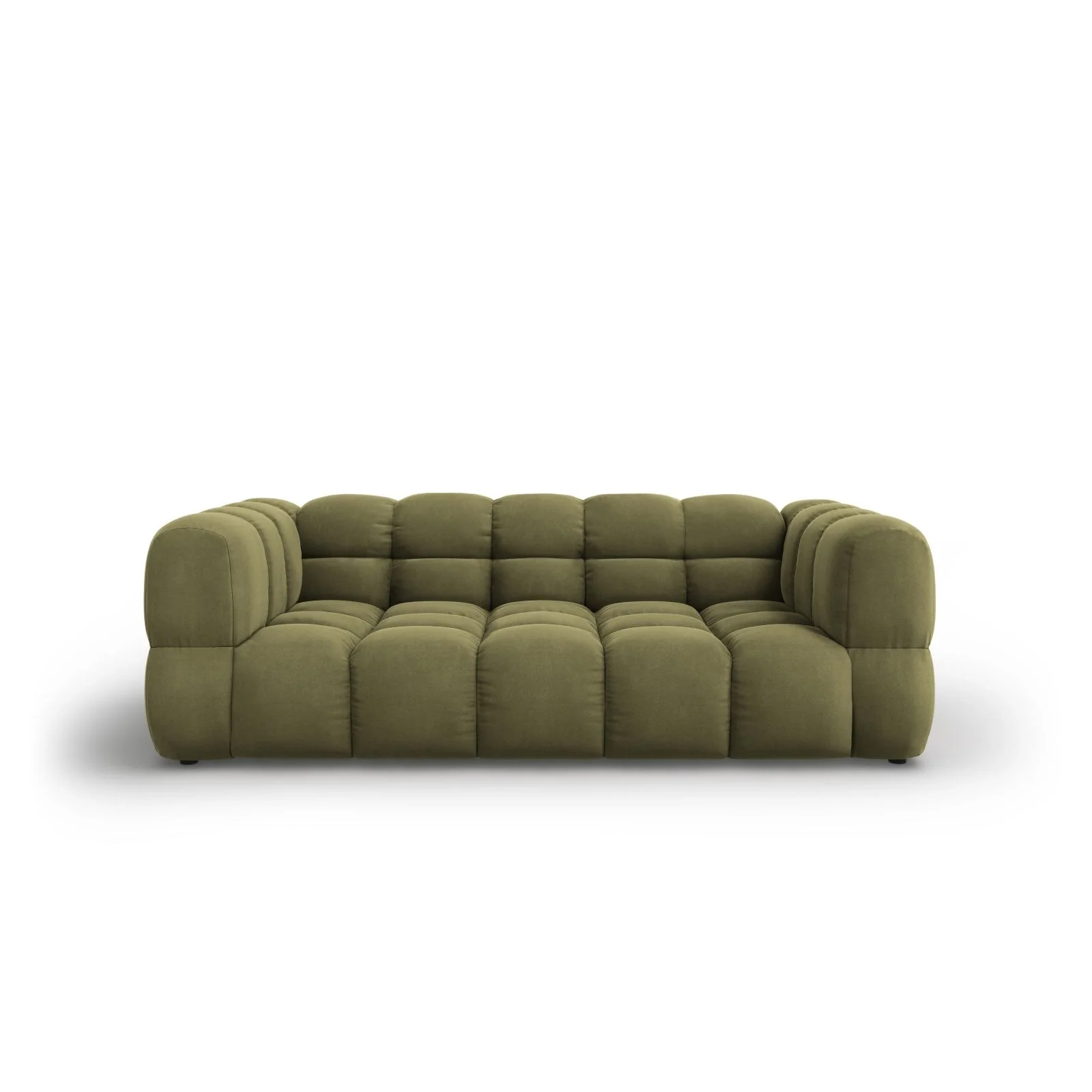 Sky 3-Sitzer Sofa aus Samt, 214x102x70 cm - Image 26