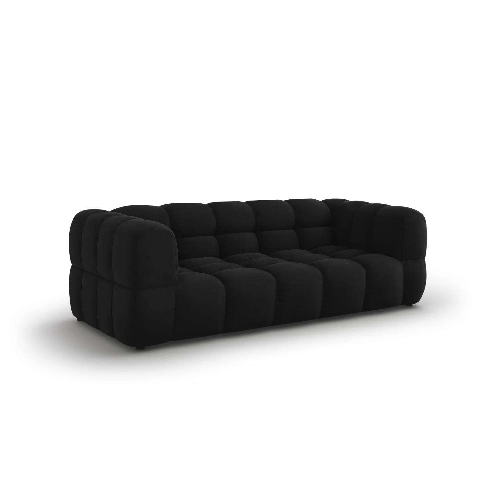 Sky 3-Sitzer Sofa aus Samt, 214x102x70 cm - Image 38