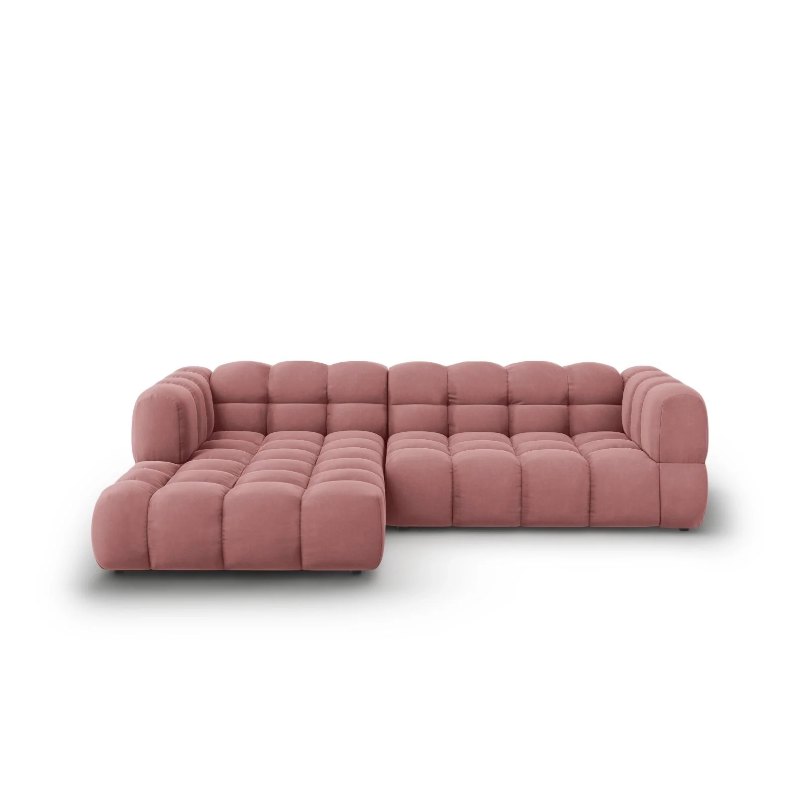 Sky 4-Sitzer Ecksofa, Linke Seite, aus Samt, 272x162x70 cm - Image 16