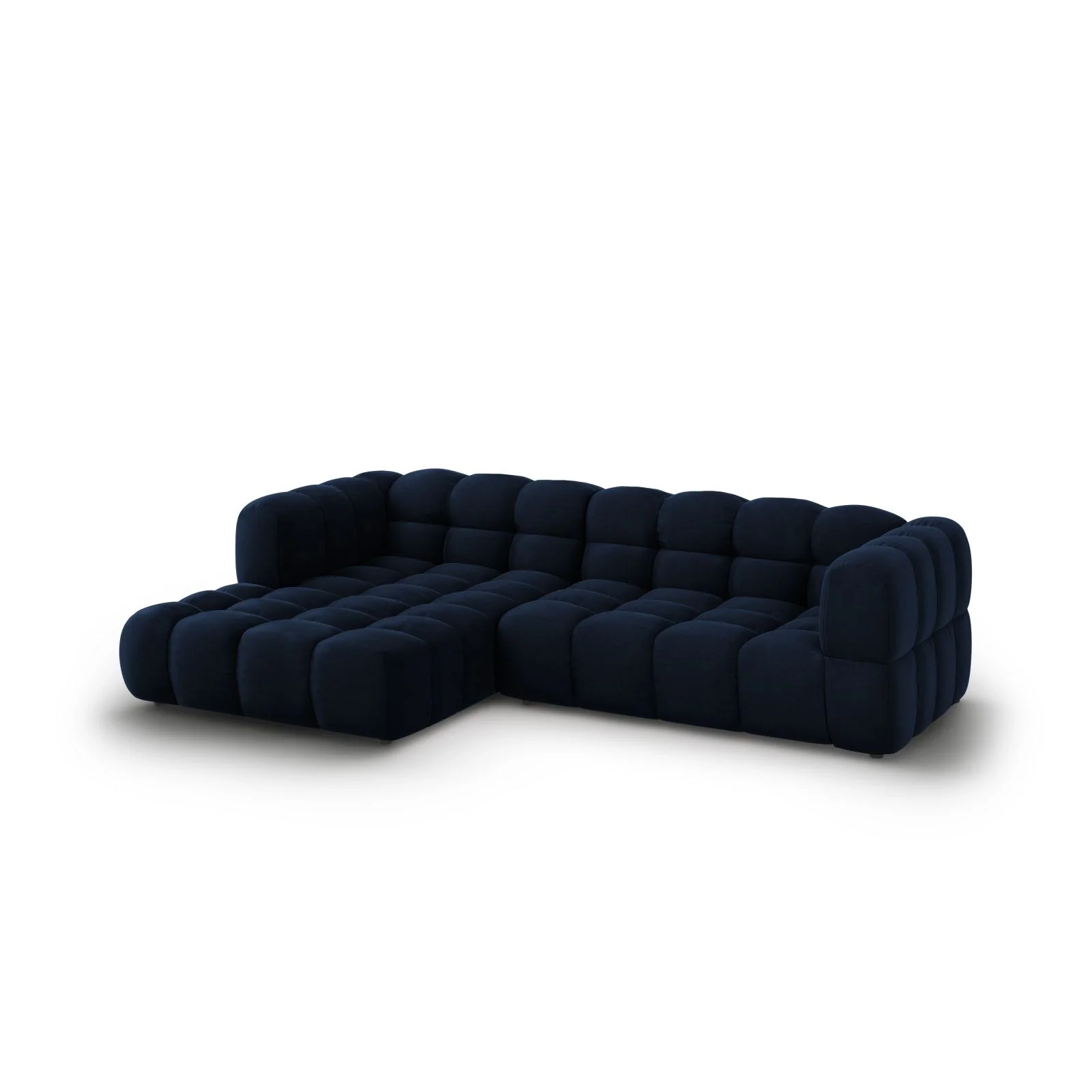 Sky 4-Sitzer Ecksofa, Linke Seite, aus Samt, 272x162x70 cm - Image 33