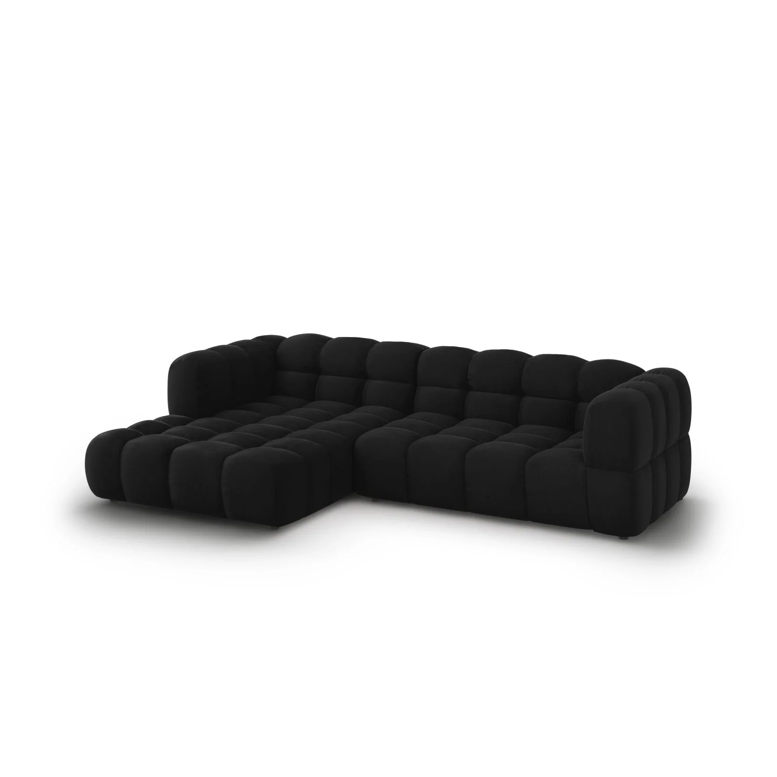 Sky 4-Sitzer Ecksofa, Linke Seite, aus Samt, 272x162x70 cm - Image 38