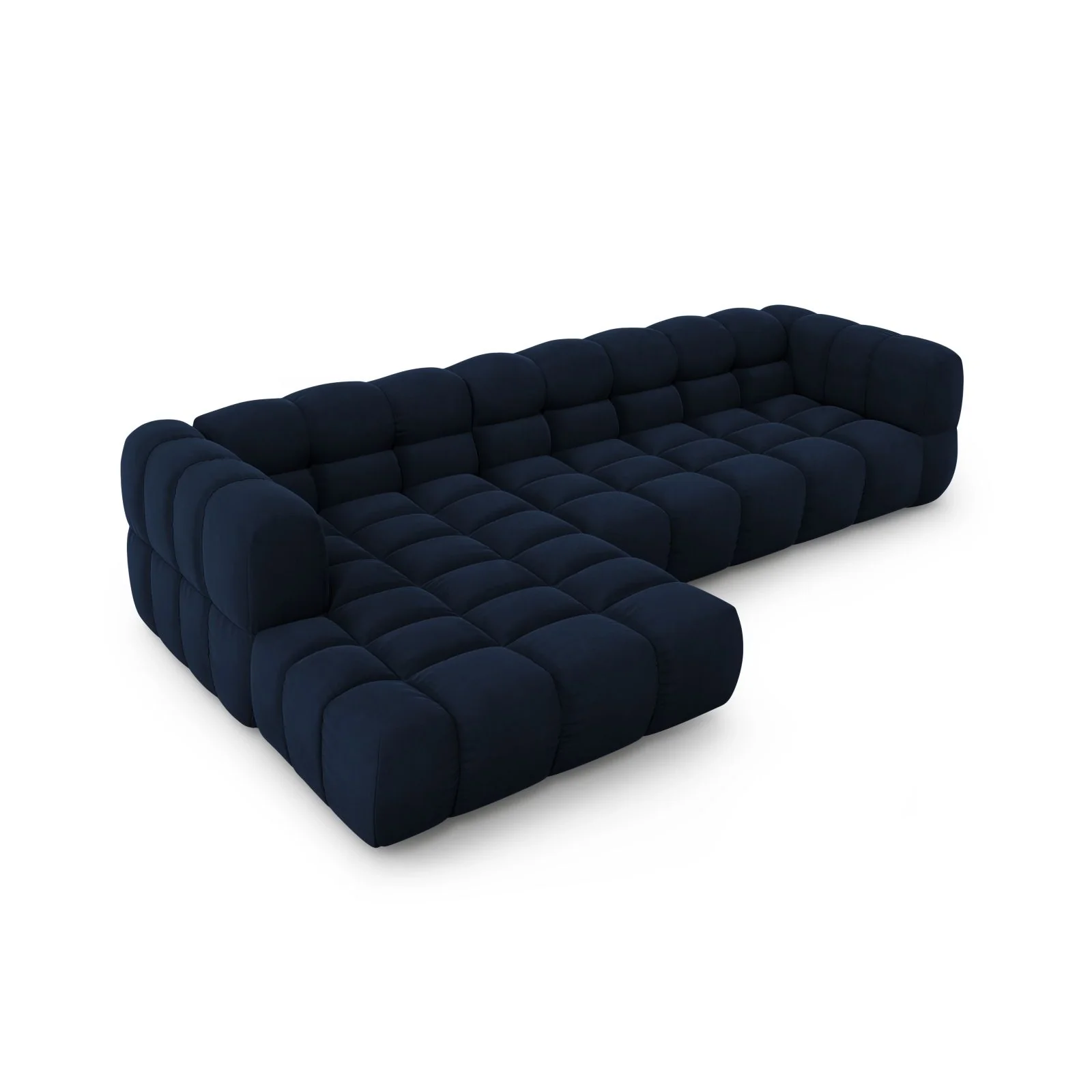 Sky 4-Sitzer Ecksofa, Linke Seite, aus Samt, 300x162x70 cm - Image 39