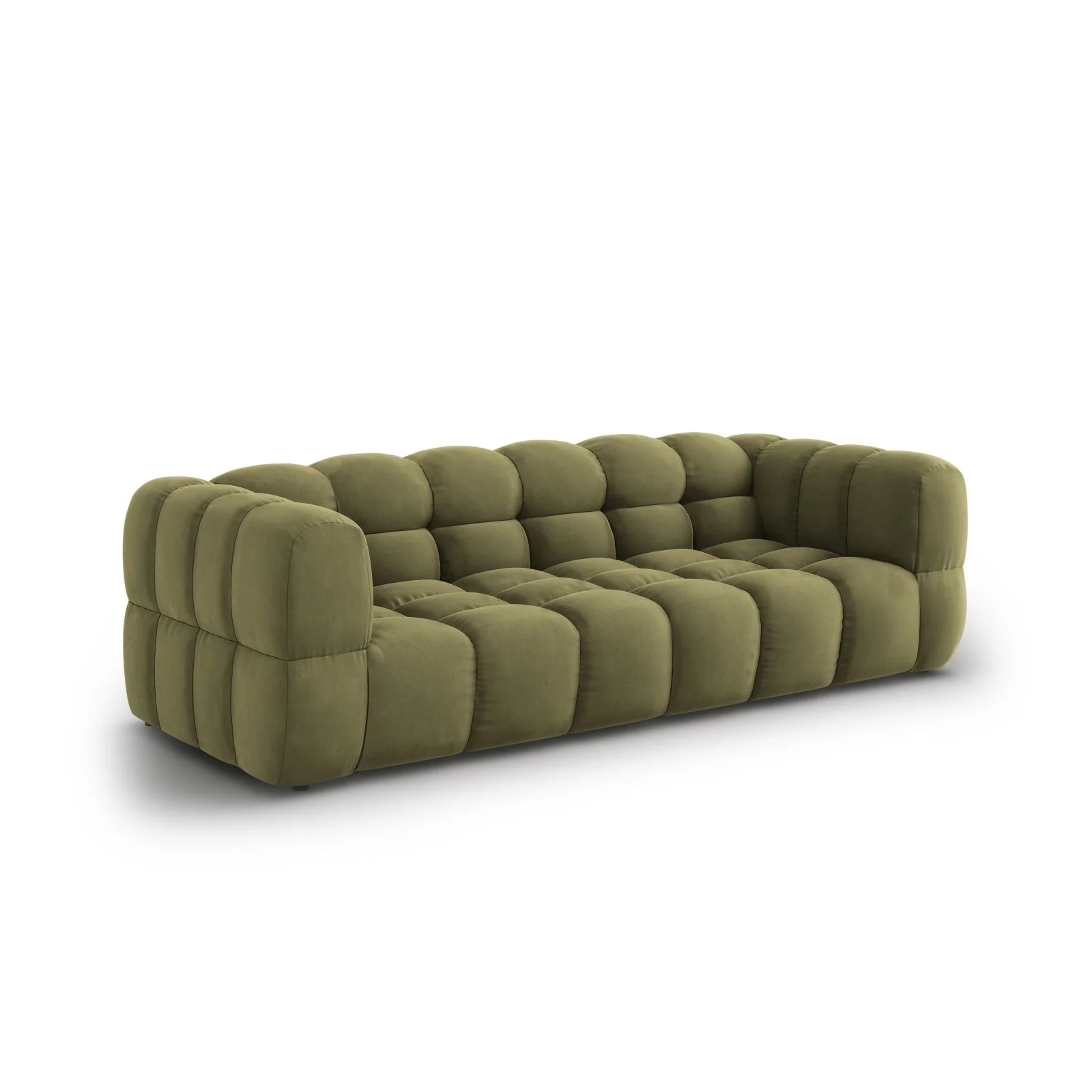 Sky 4-Sitzer Sofa aus Samt, 244x102x70 cm - Image 28
