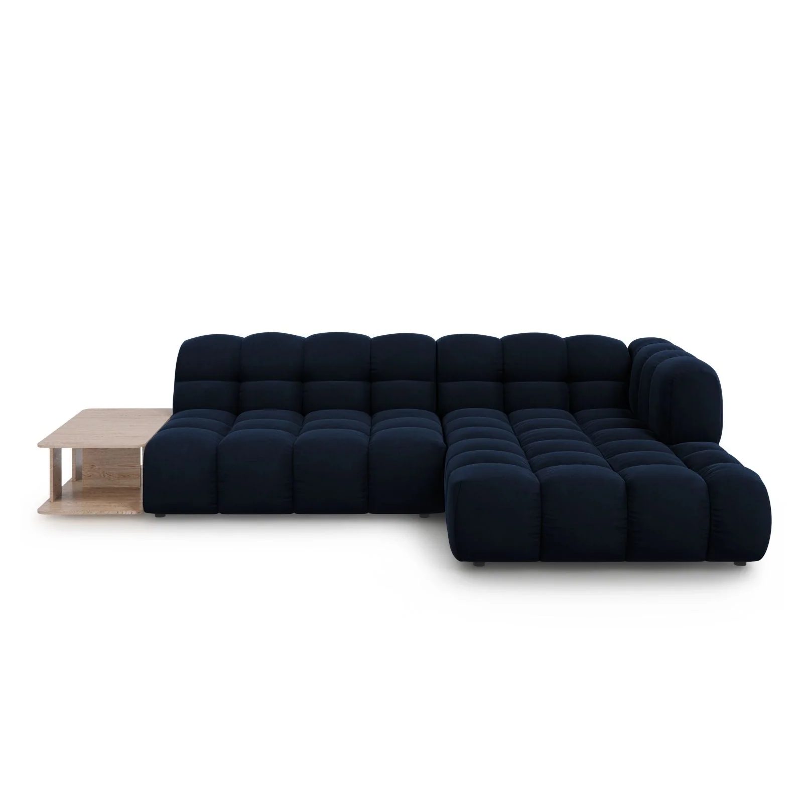 Sky Modulares 4-Sitzer Ecksofa, Rechte Seite, aus Samt, 297x162 cm - Image 37