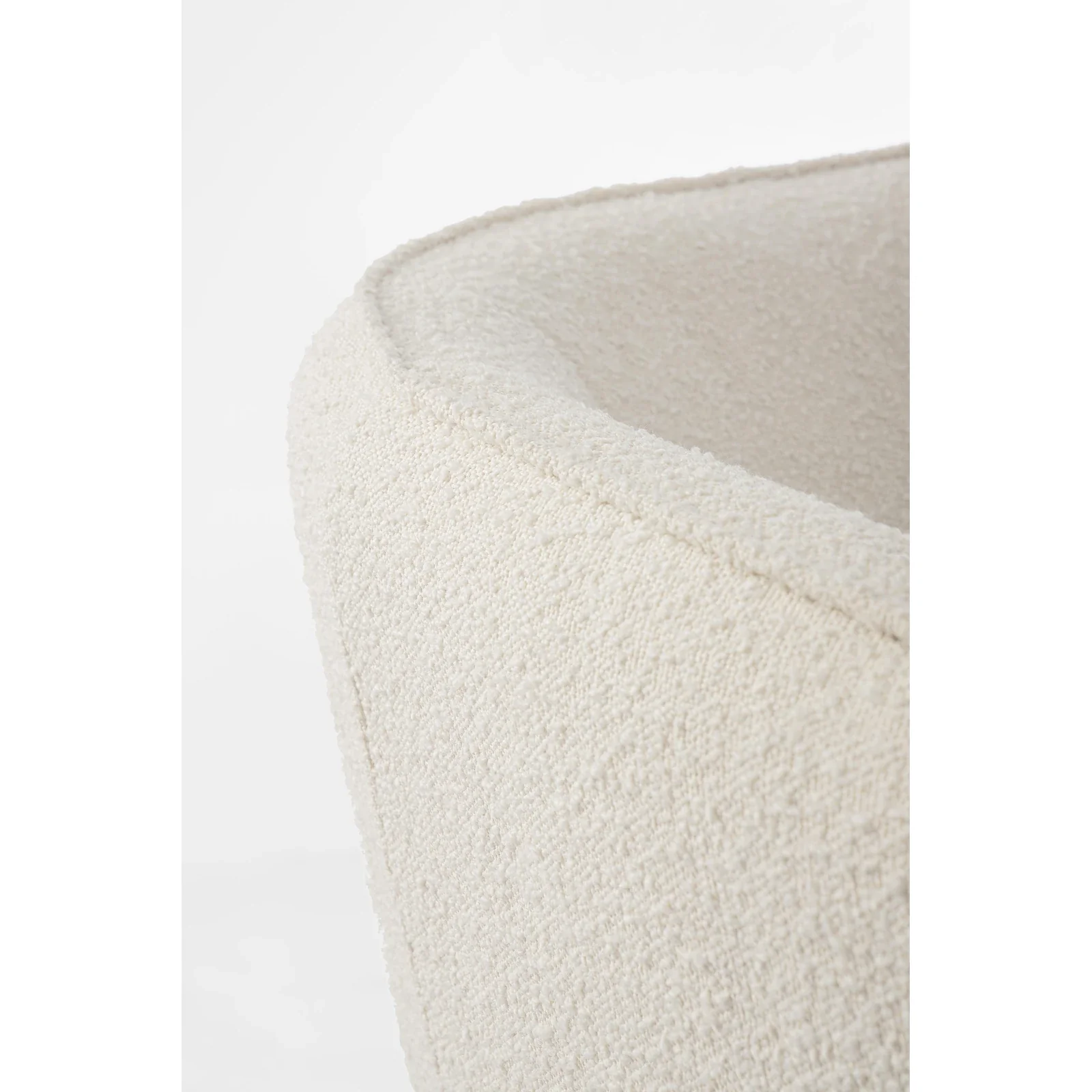 Sofa 2-Sitzer Avril Weiß Bouclé - Image 2